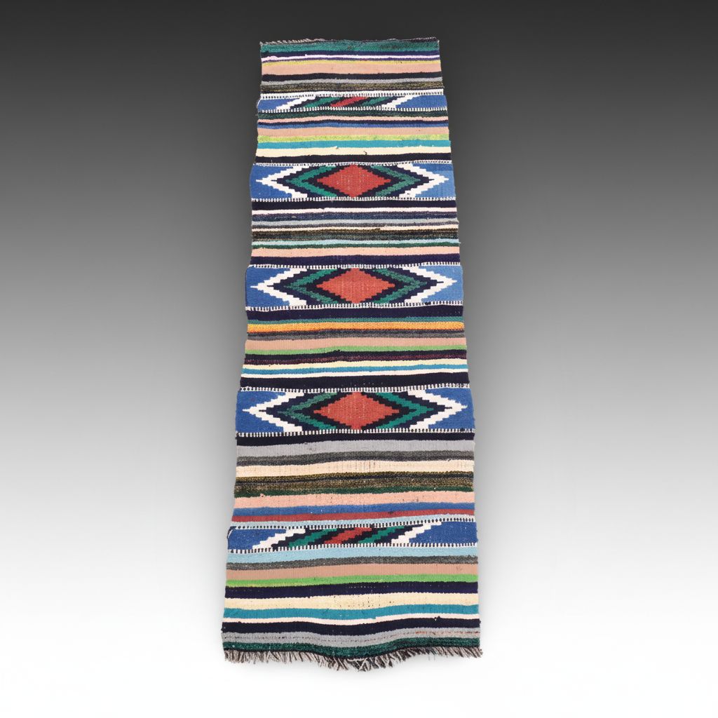 2'9 x 9'4 Handwoven Afghan Kilim Carpet Runner