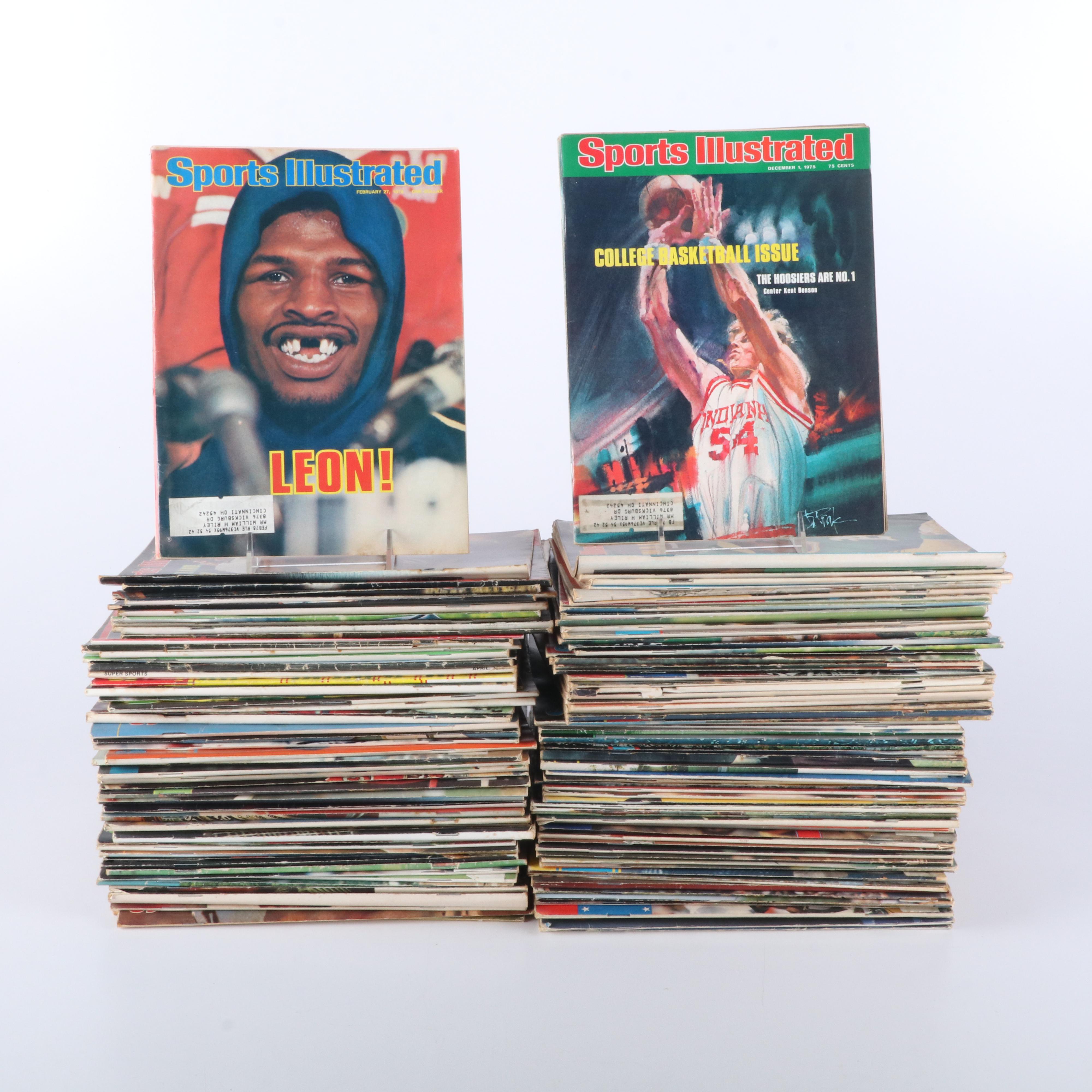 Large Group of Vintage Sports Illustrated, Golf, Sport, and Other Magazines, 197