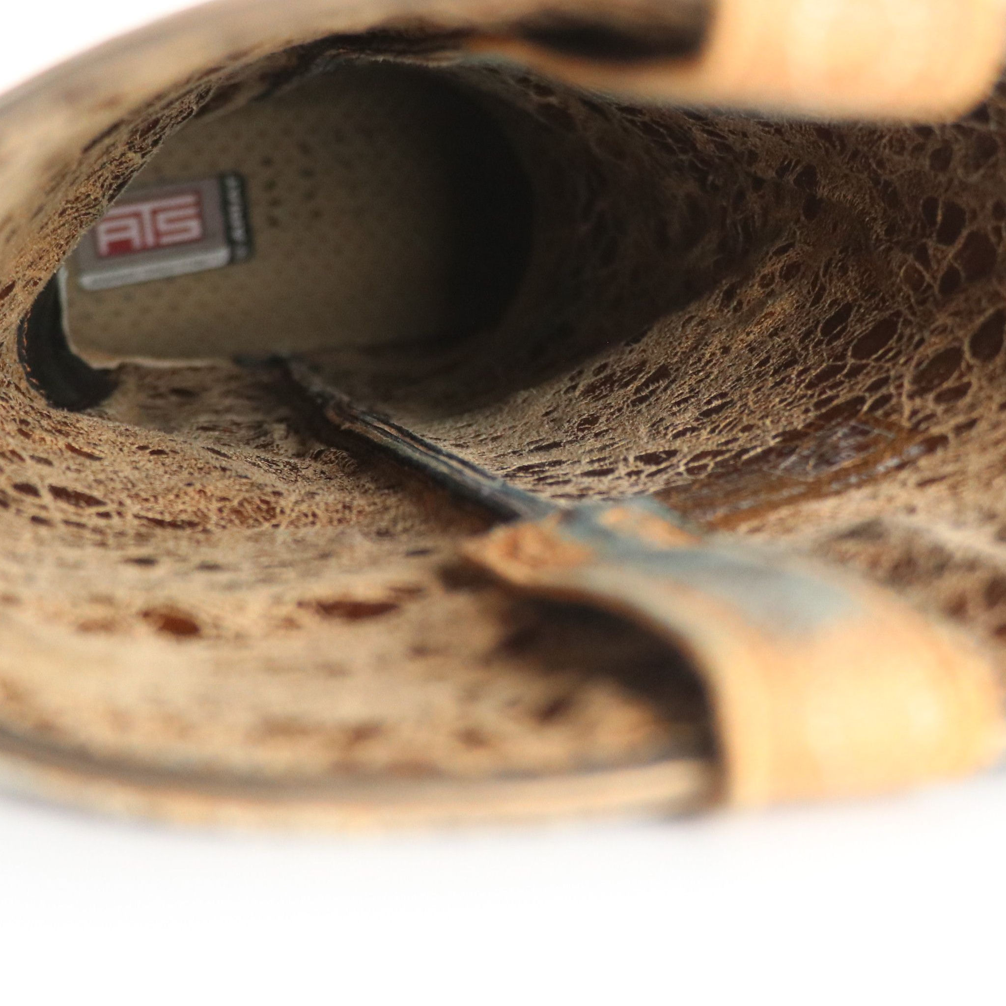 Ariat Snip Toe Western Boots in Bicolor Leather