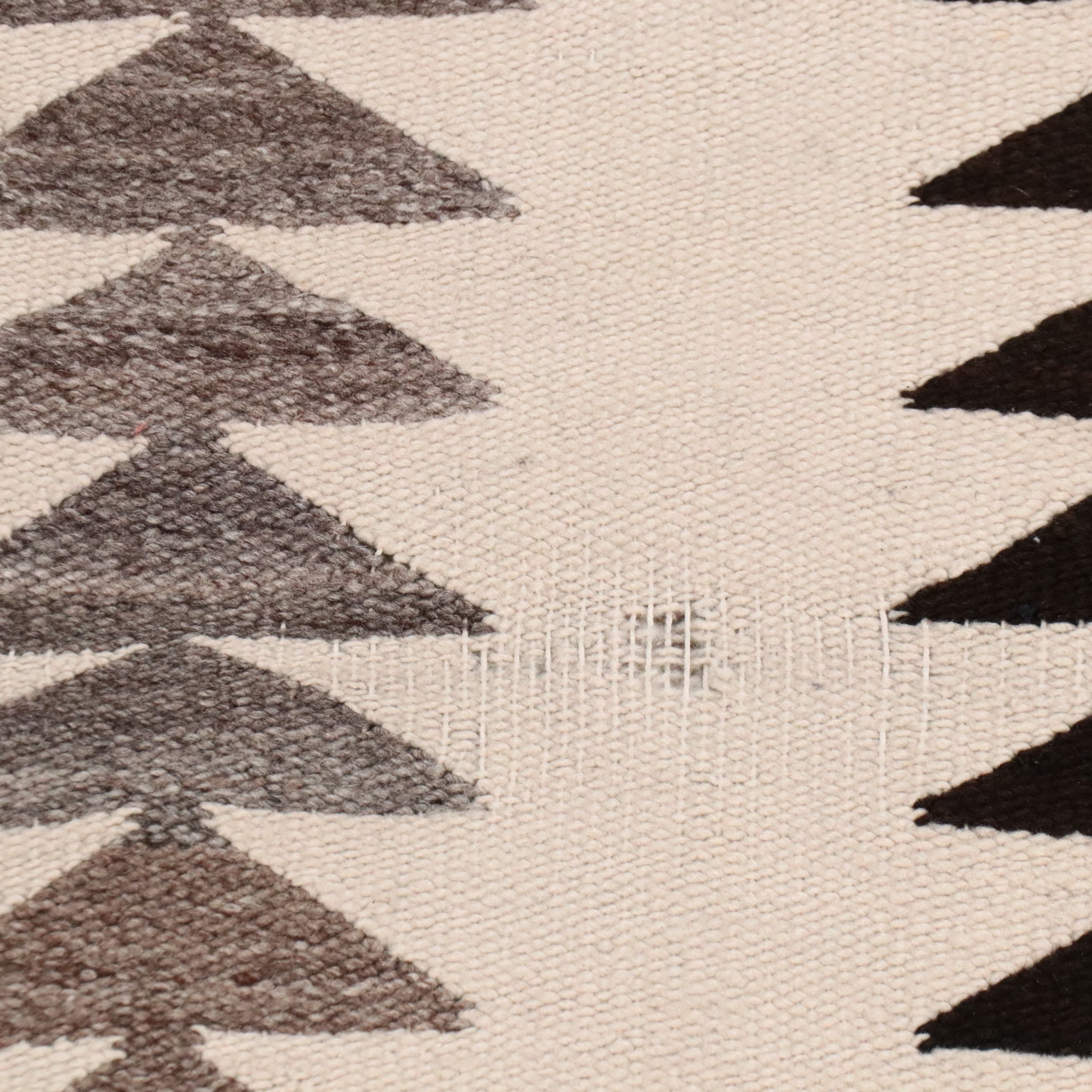 Two Handwoven Navajo Accent Rugs