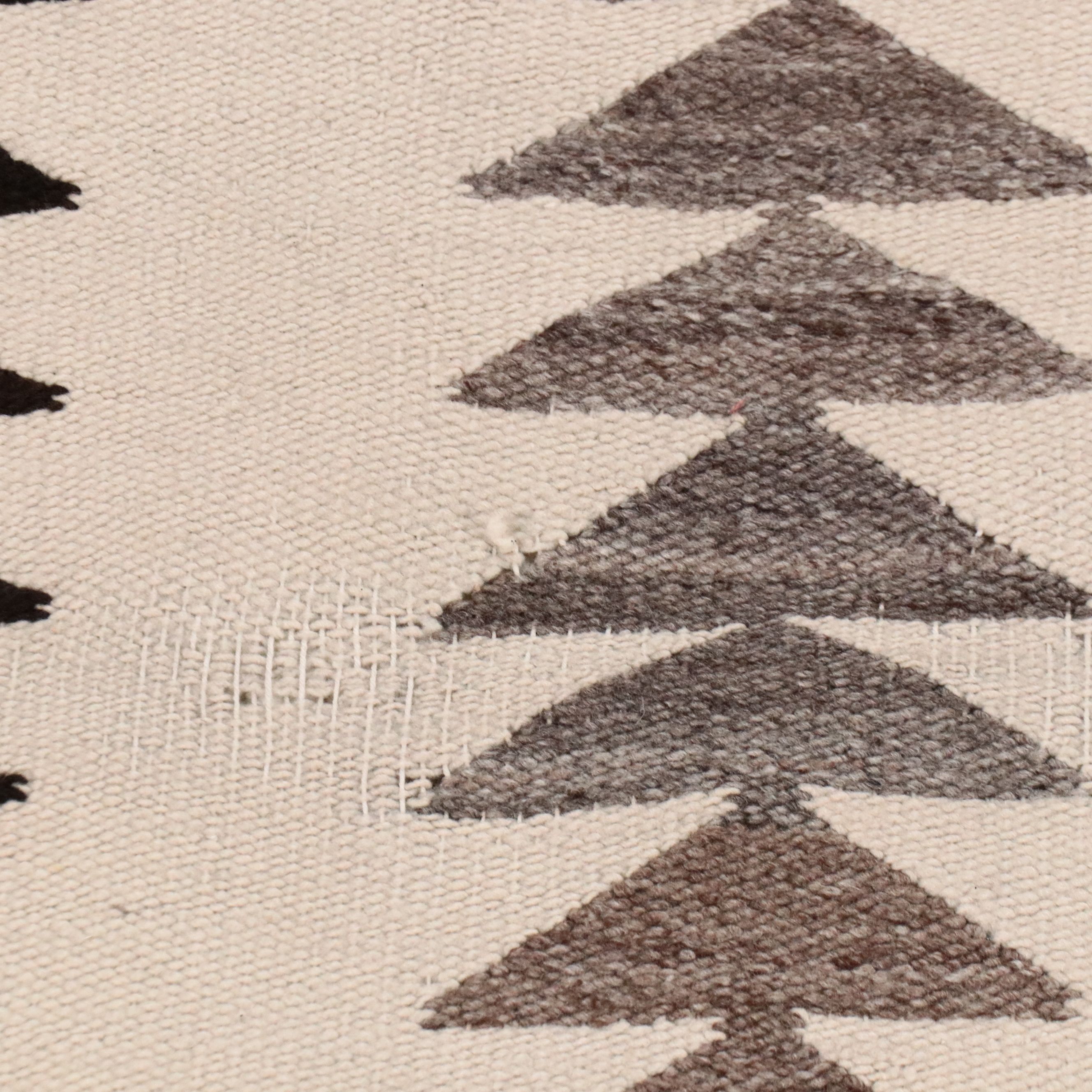 Two Handwoven Navajo Accent Rugs