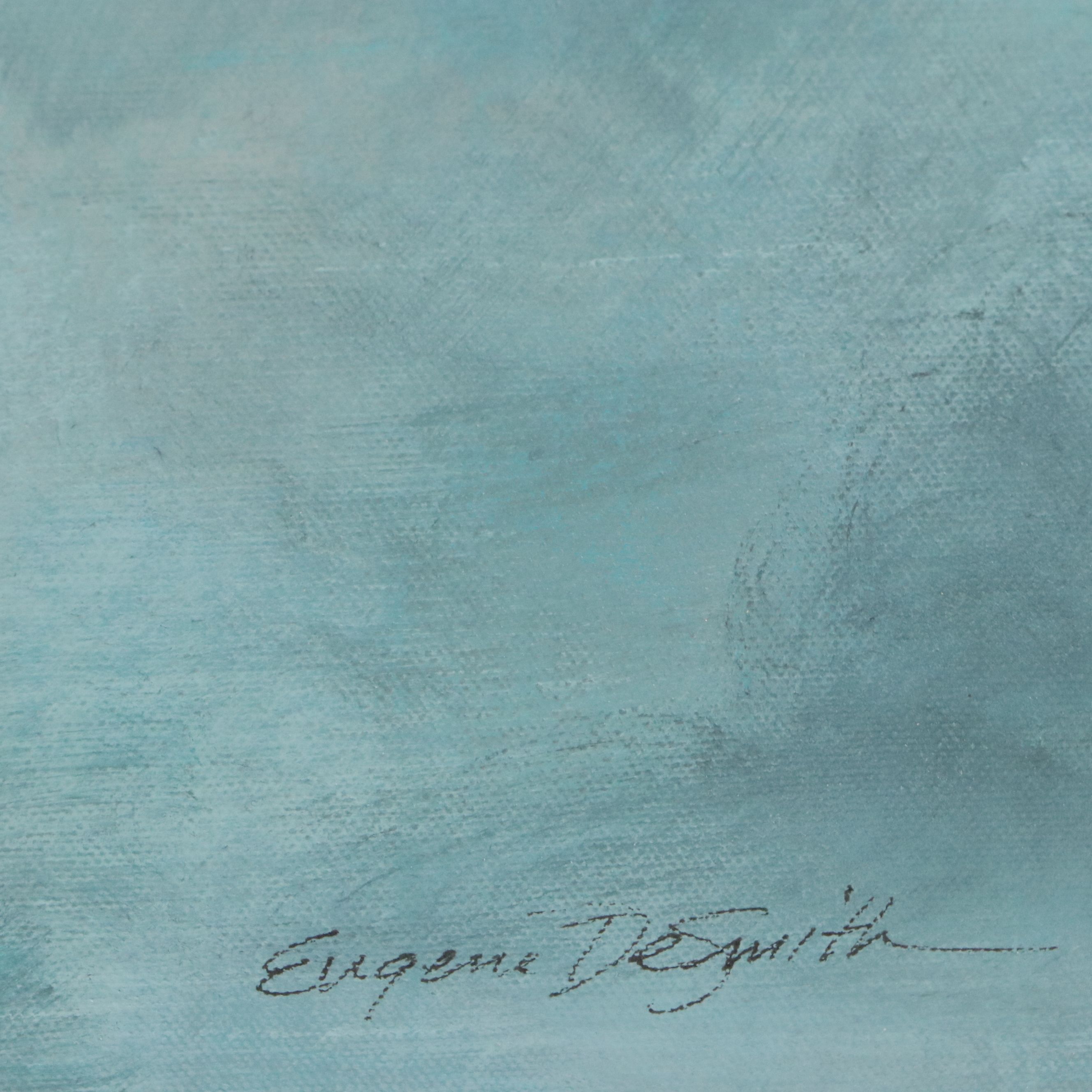 Eugene DeSmith Abstract Acrylic Painting, 2022