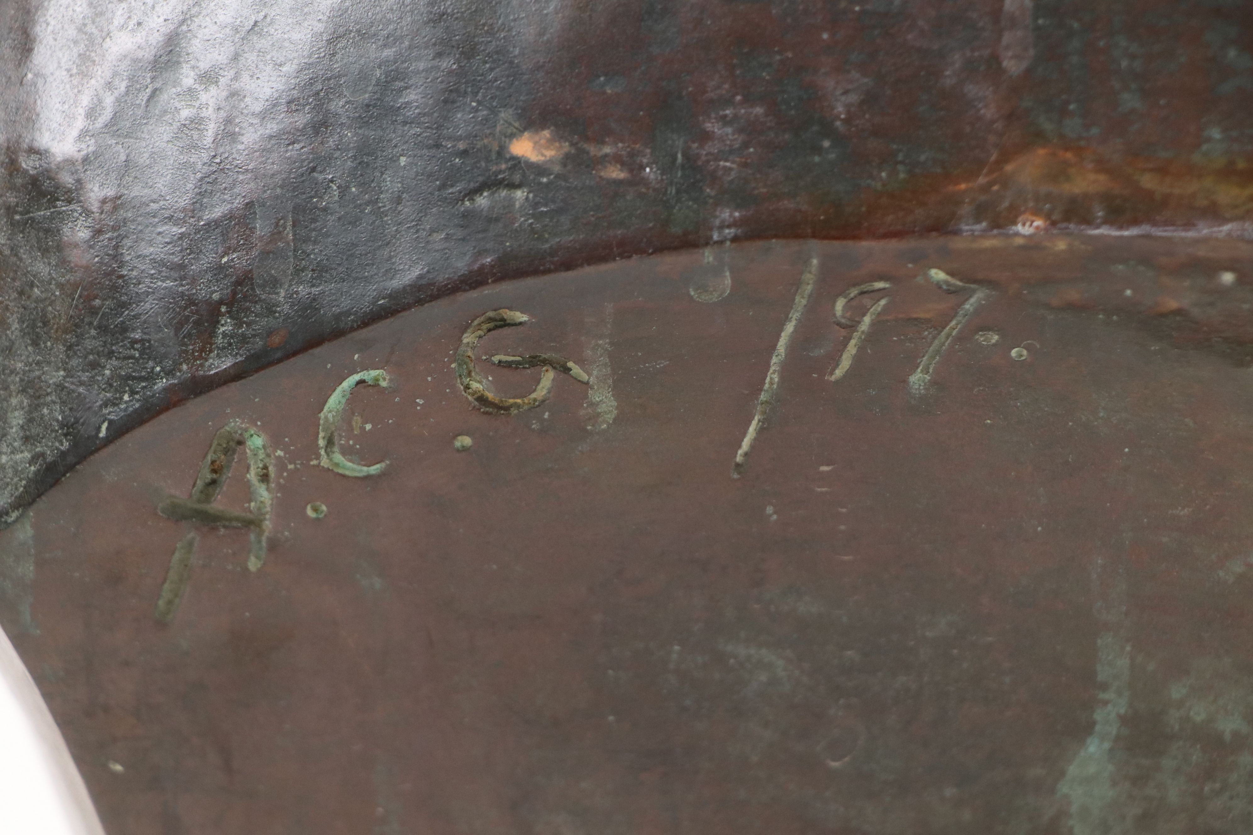 Charles A. Grafley, Bronze Bust of Rev. Welton Morgan Modisette, 19th C.