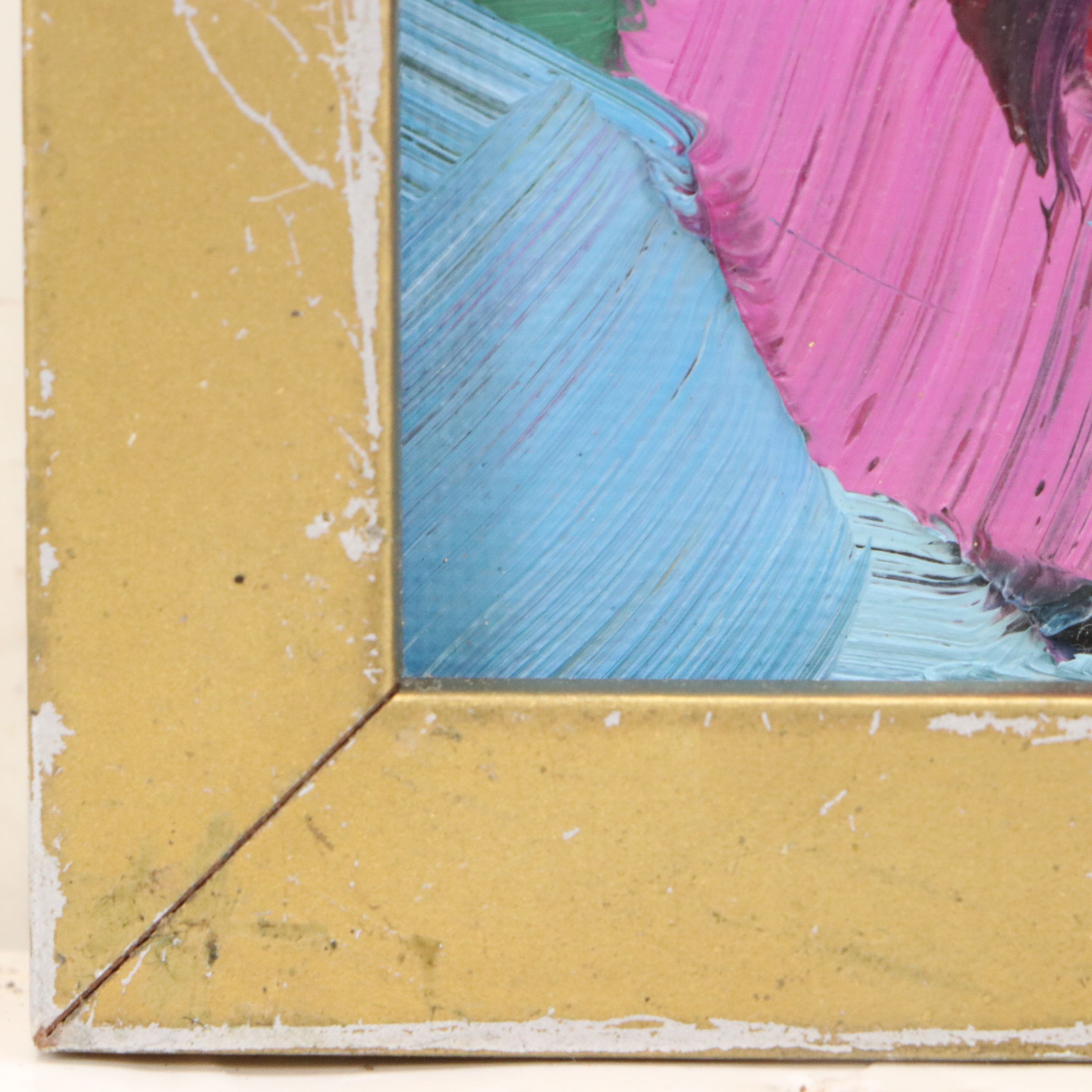 Jose Trujillo Oil Painting "Red Roses II," 2022