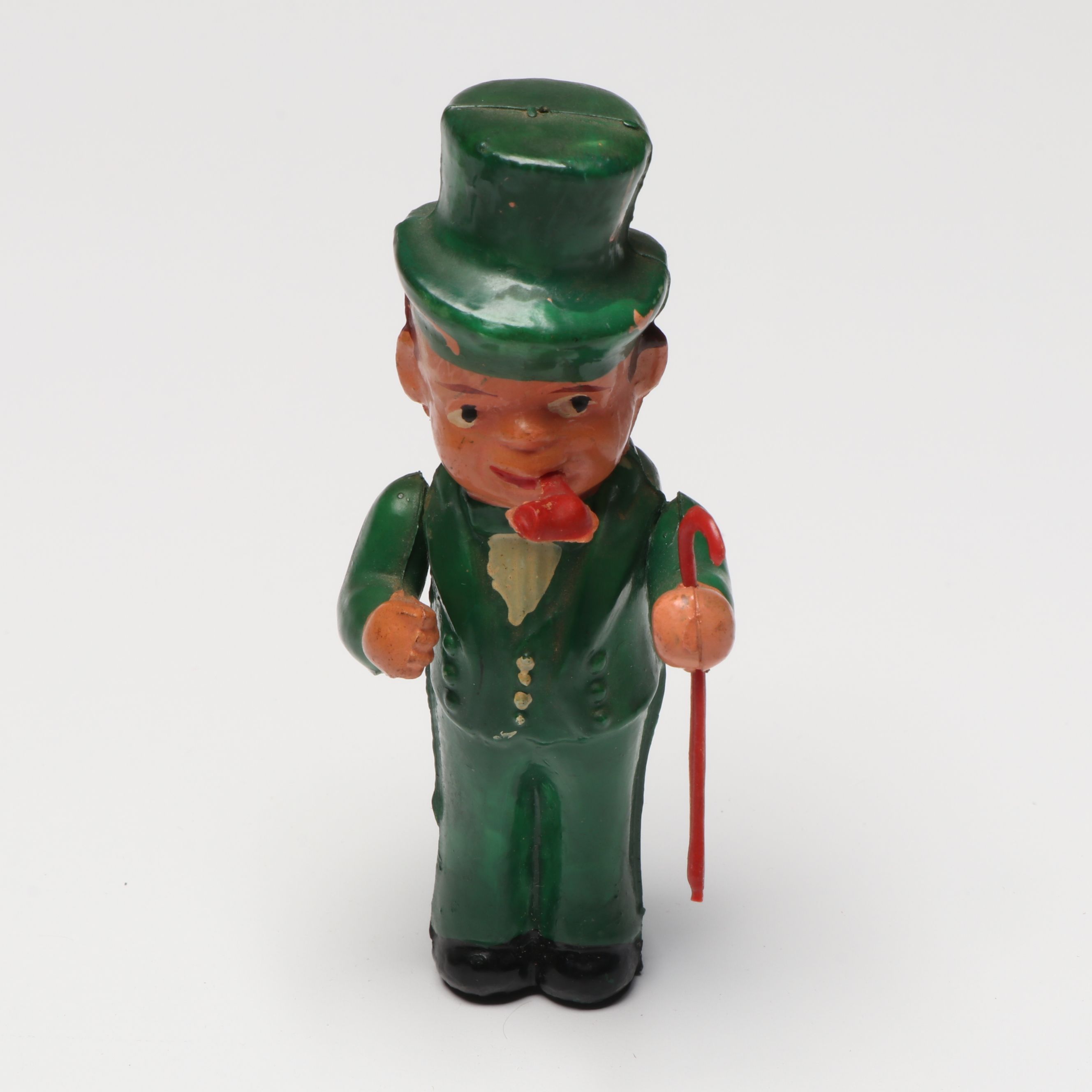 German with Other Papier-Mâché Saint Patrick's Day Candy Containers and Figures