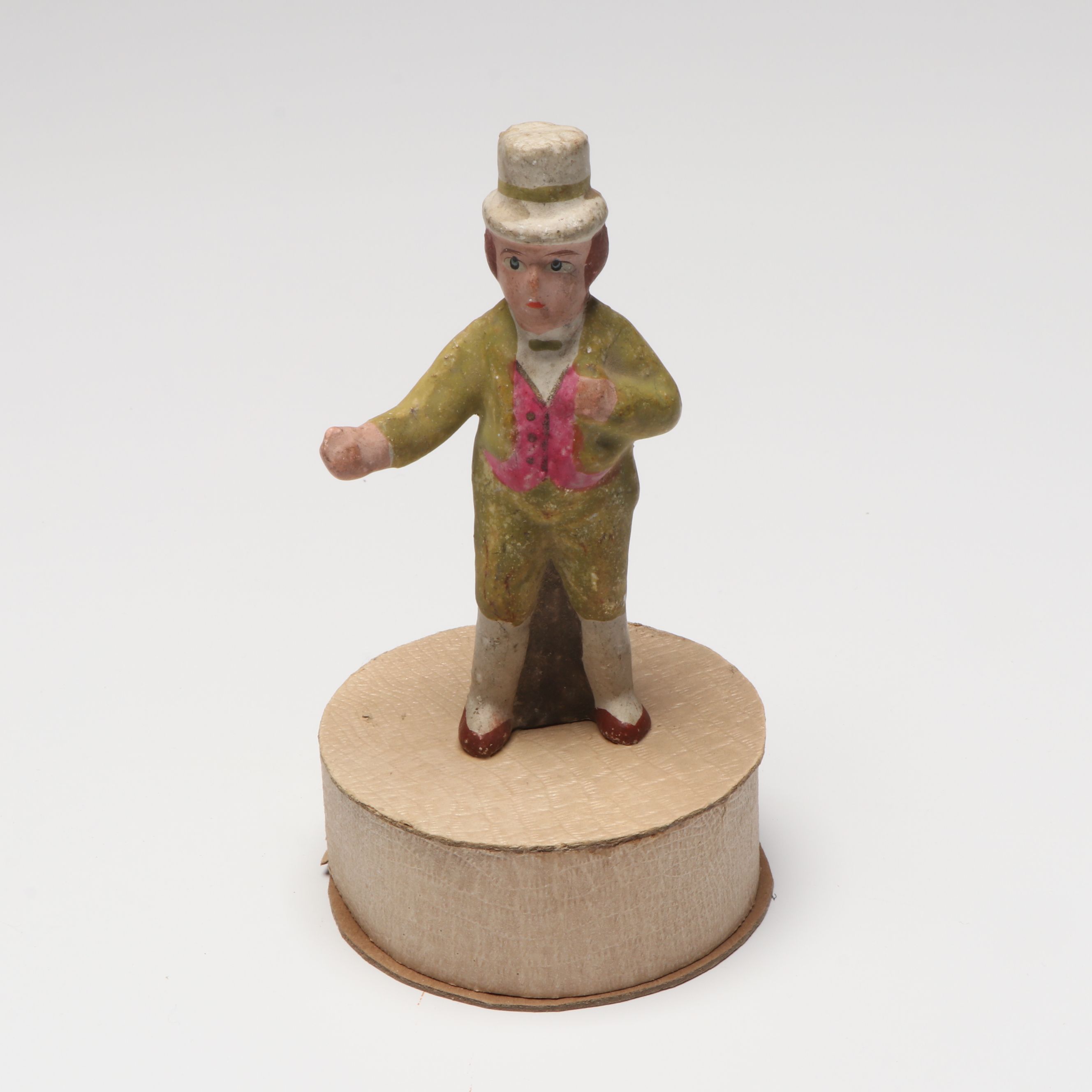 German with Other Papier-Mâché Saint Patrick's Day Candy Containers and Figures