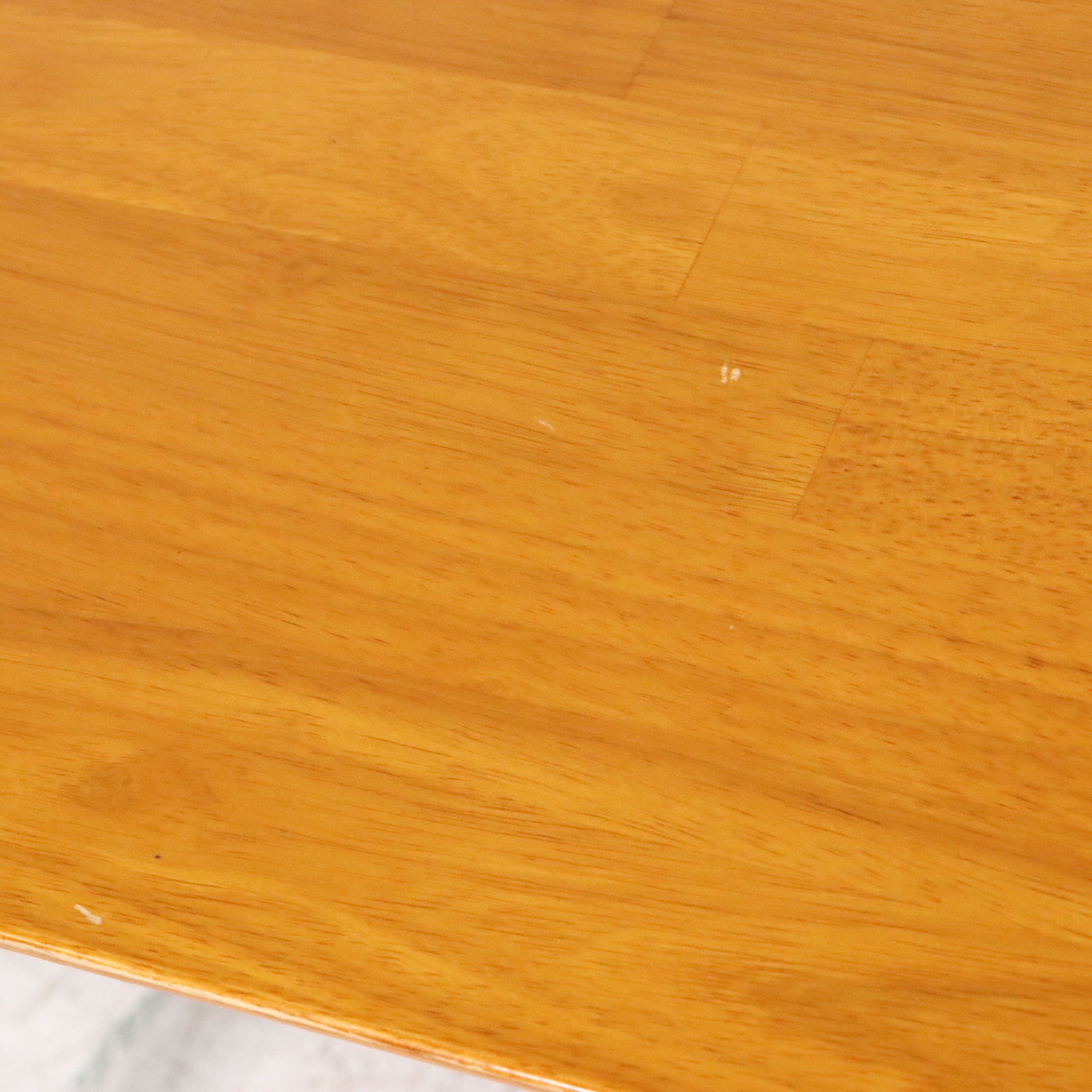 Shaker Style Honey Maple Finish Single Drawer Writing Table