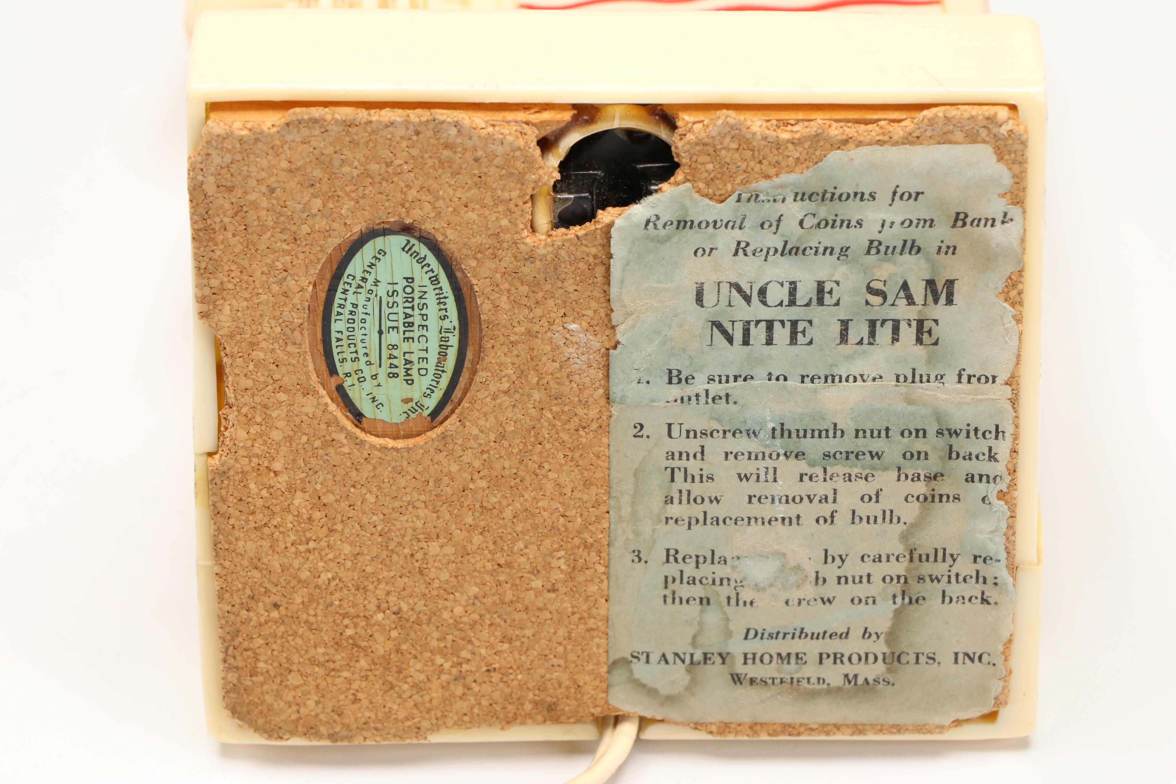 Enesco Cherished Teddies Uncle Sam Resin Figurine with Other Uncle Sam Décor