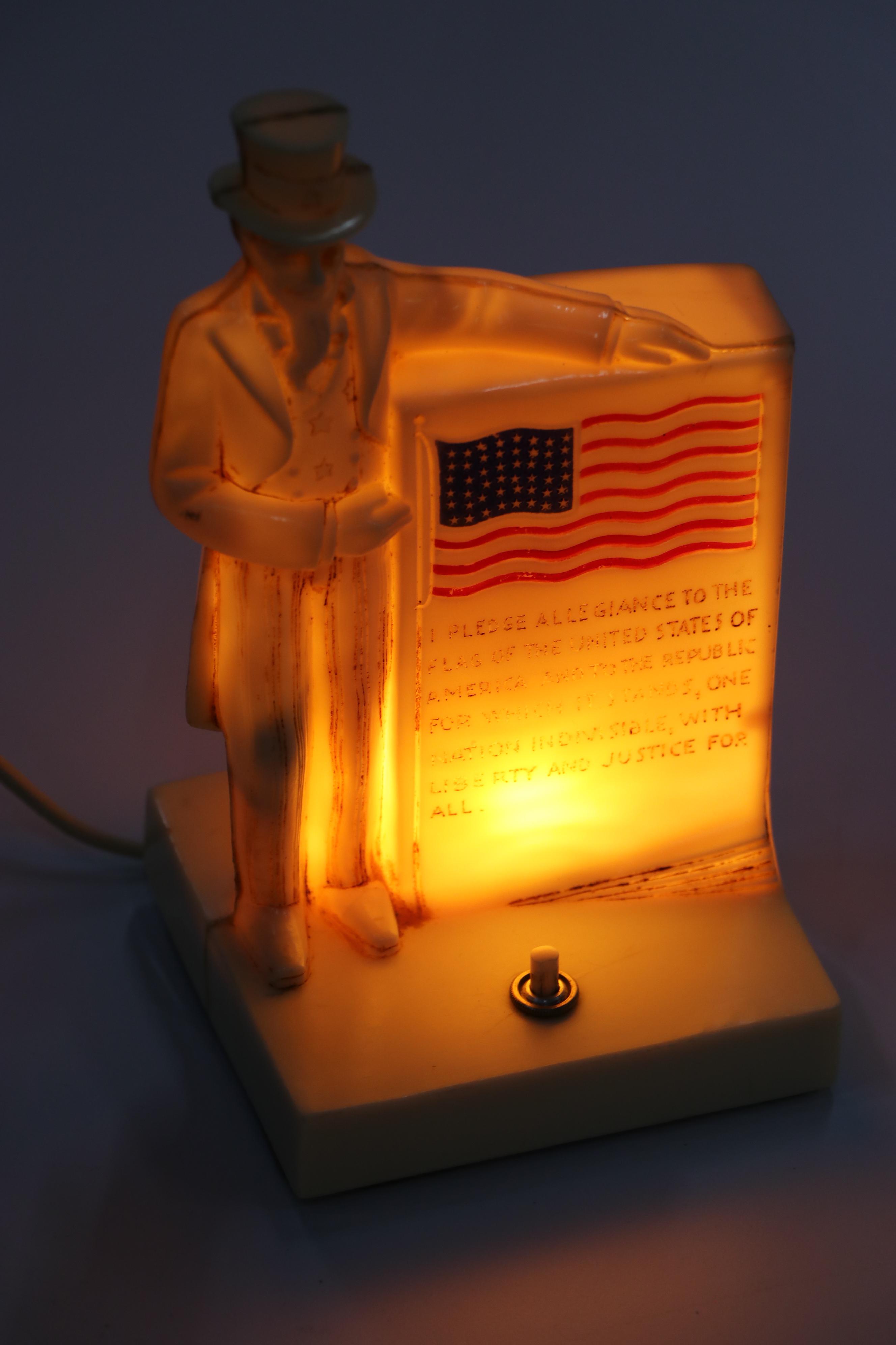 Enesco Cherished Teddies Uncle Sam Resin Figurine with Other Uncle Sam Décor