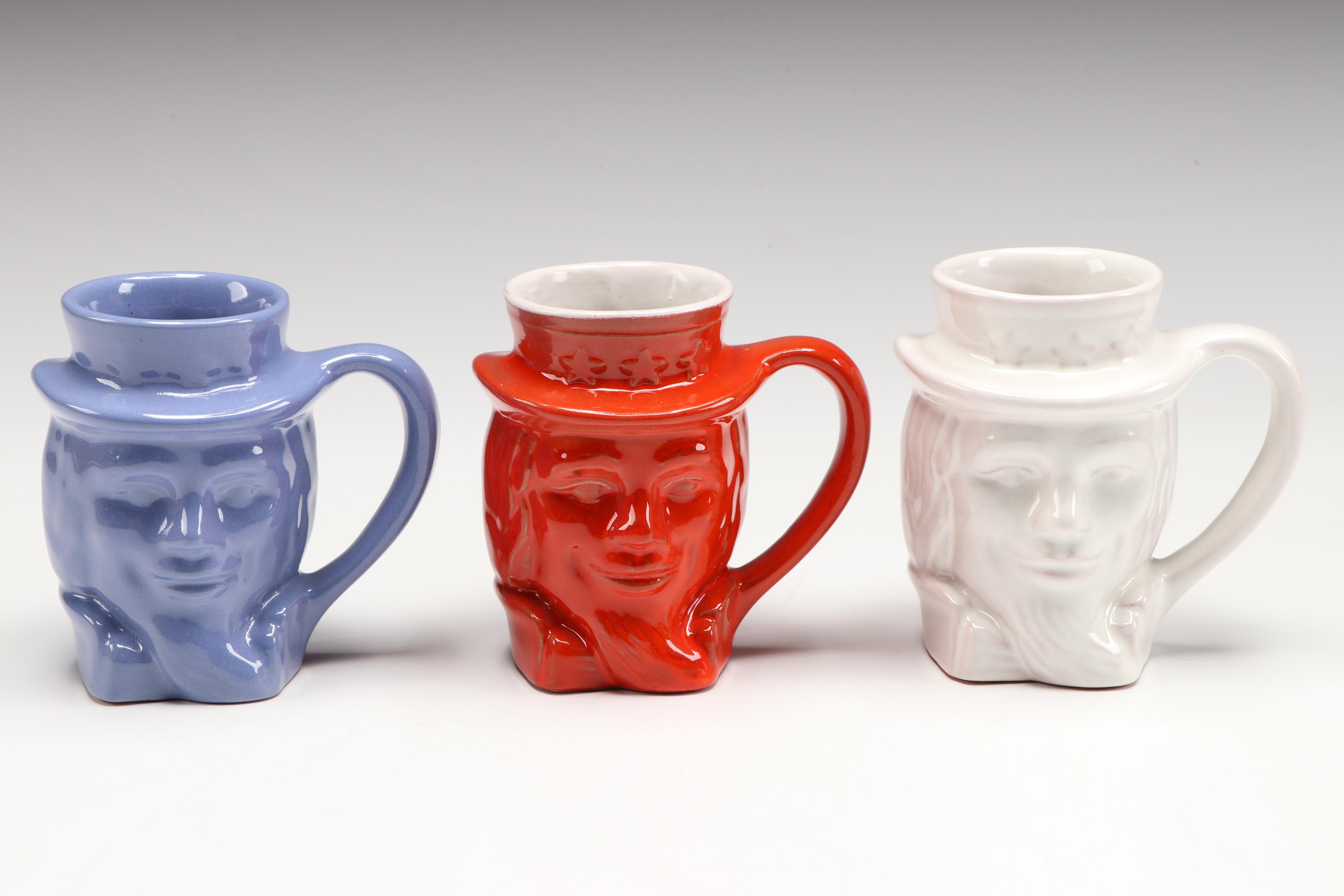 Enesco Cherished Teddies Uncle Sam Resin Figurine with Other Uncle Sam Décor