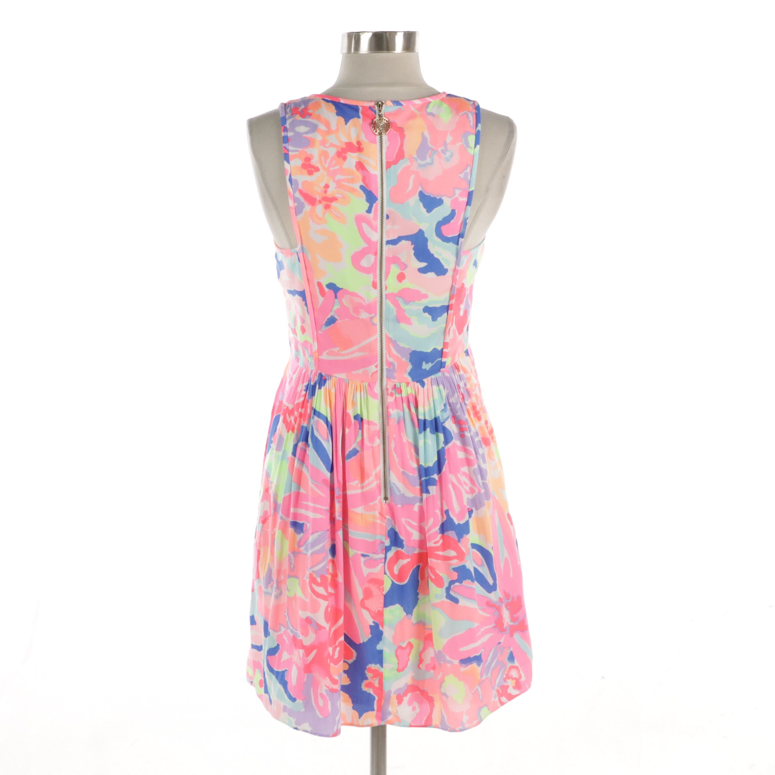 Lilly Pulitzer Floral Printed Polyester Sundress