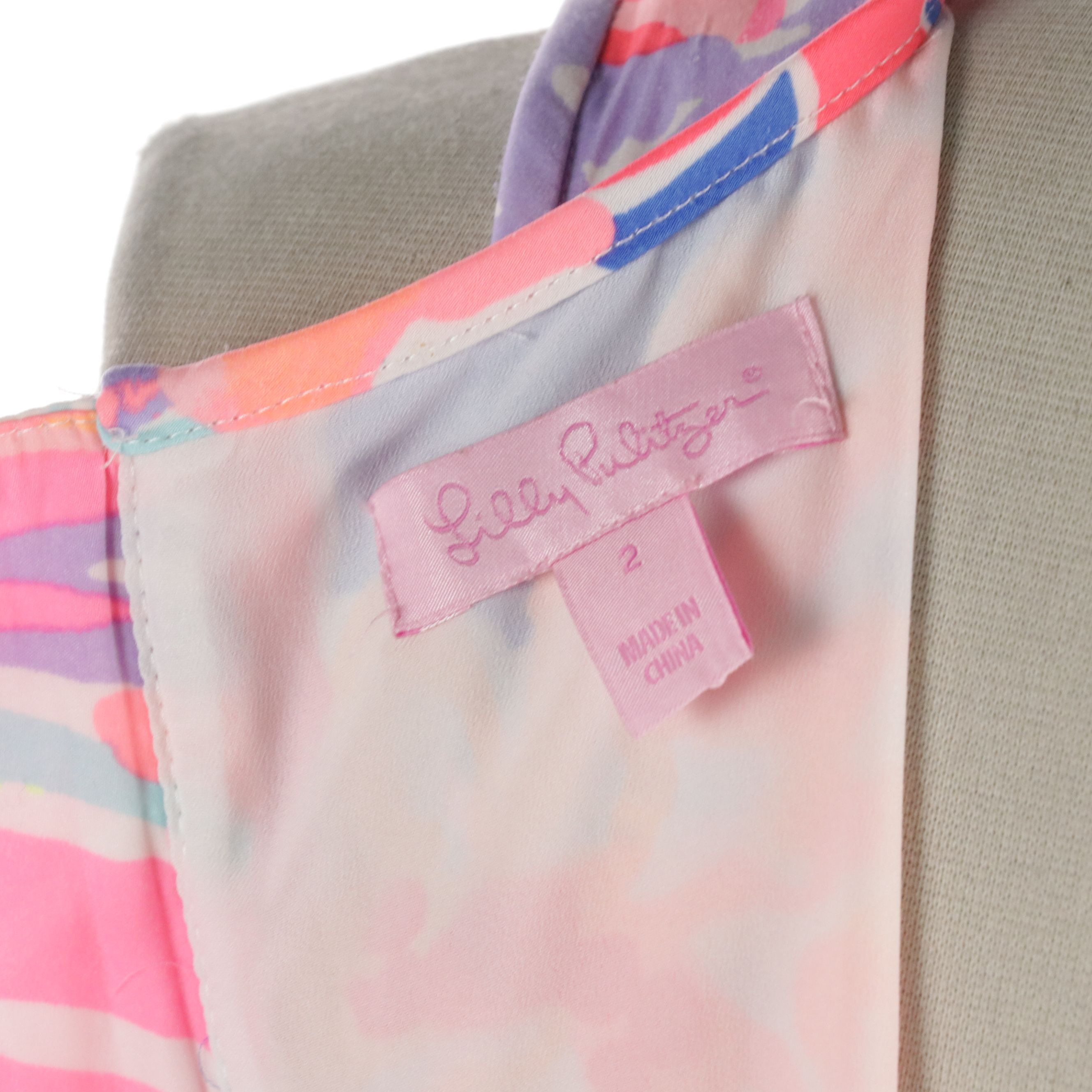 Lilly Pulitzer Floral Printed Polyester Sundress