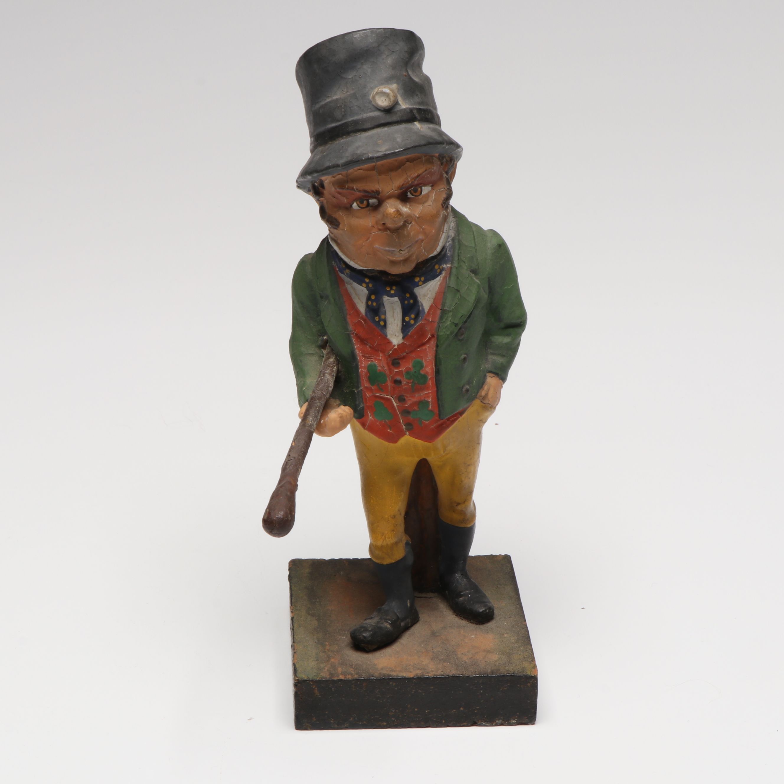 German with Other Papier-Mâché Saint Patrick's Day Candy Containers and Toy