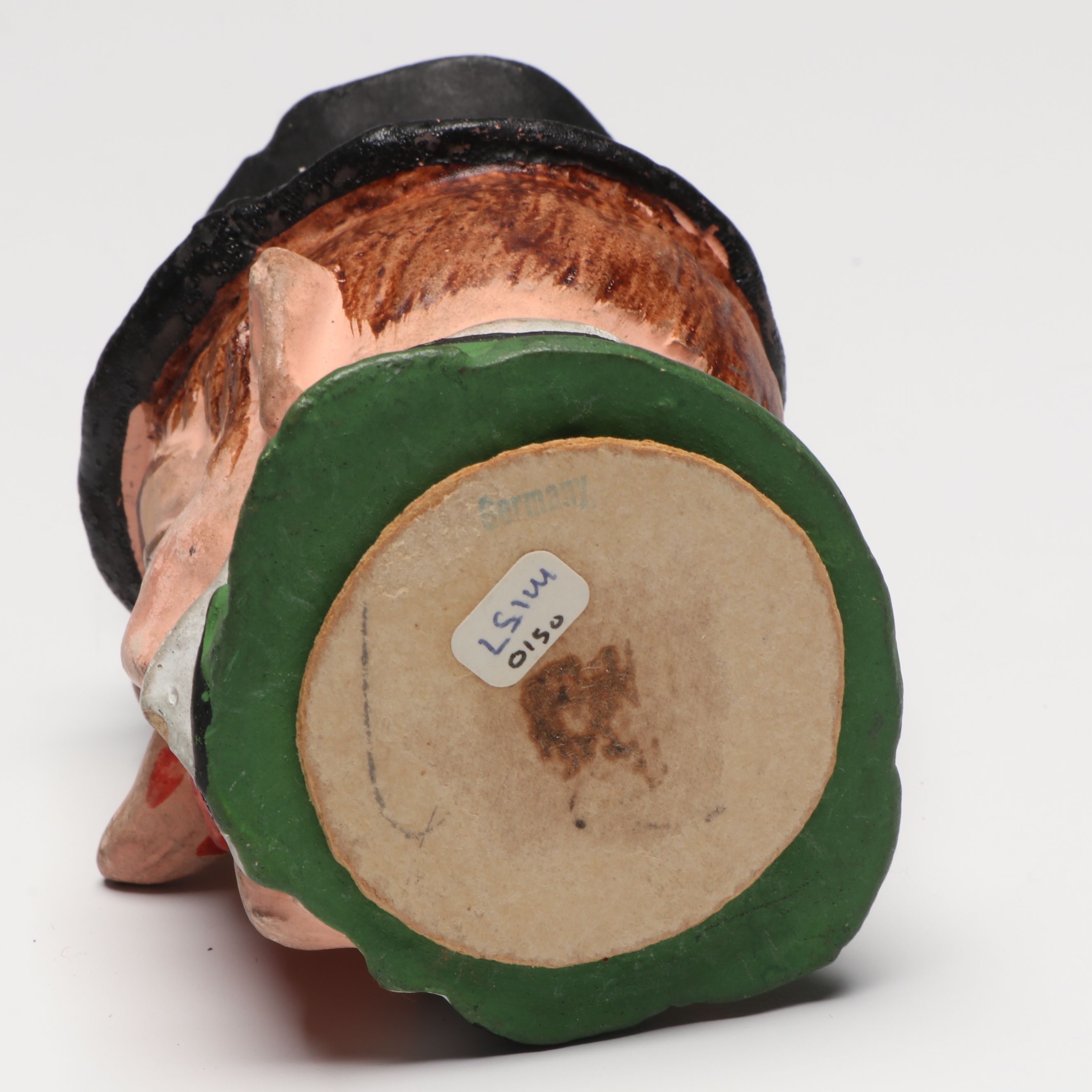 German with Other Papier-Mâché Saint Patrick's Day Candy Containers and Toy