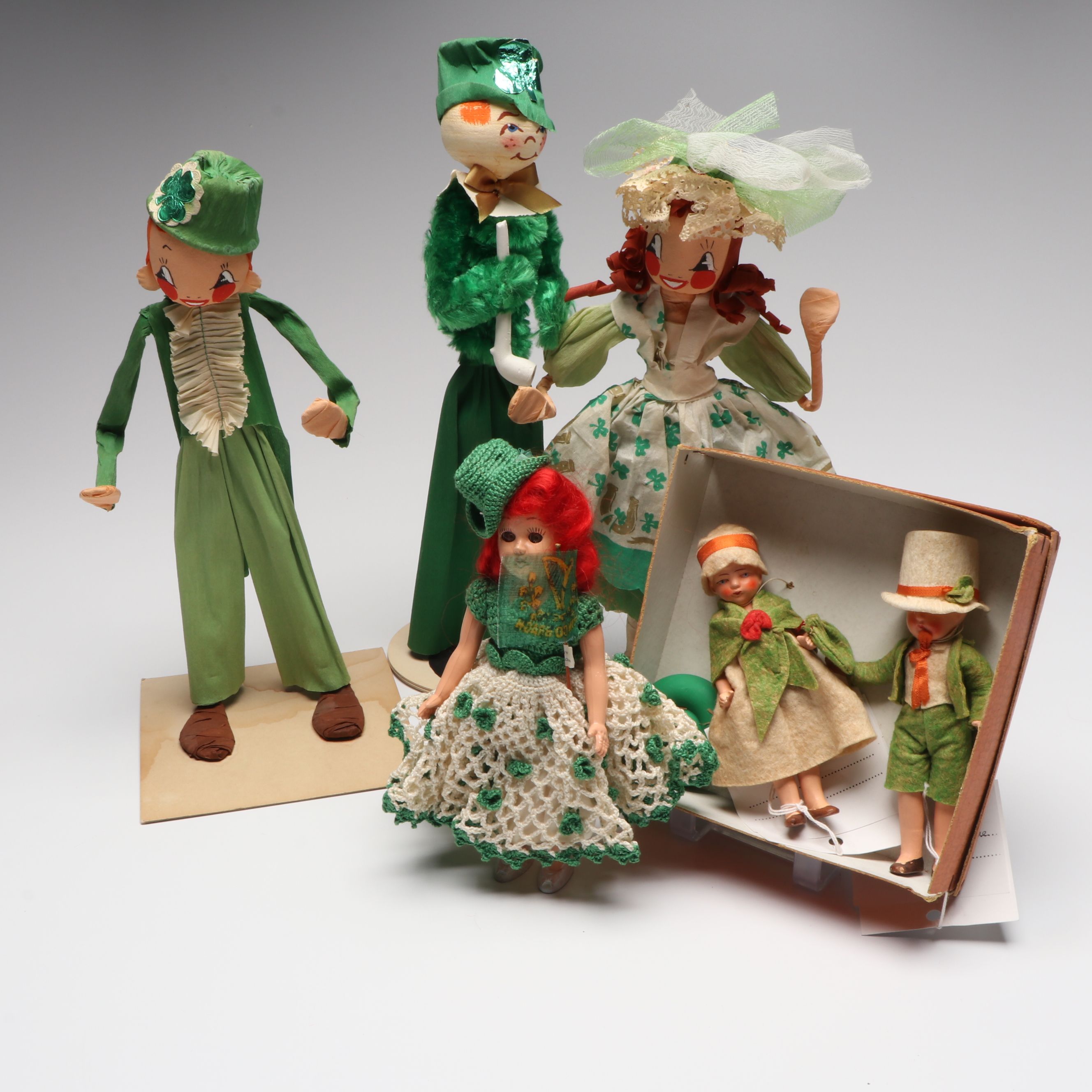 Vintage Saint Patrick's Day Dolls and Figurines