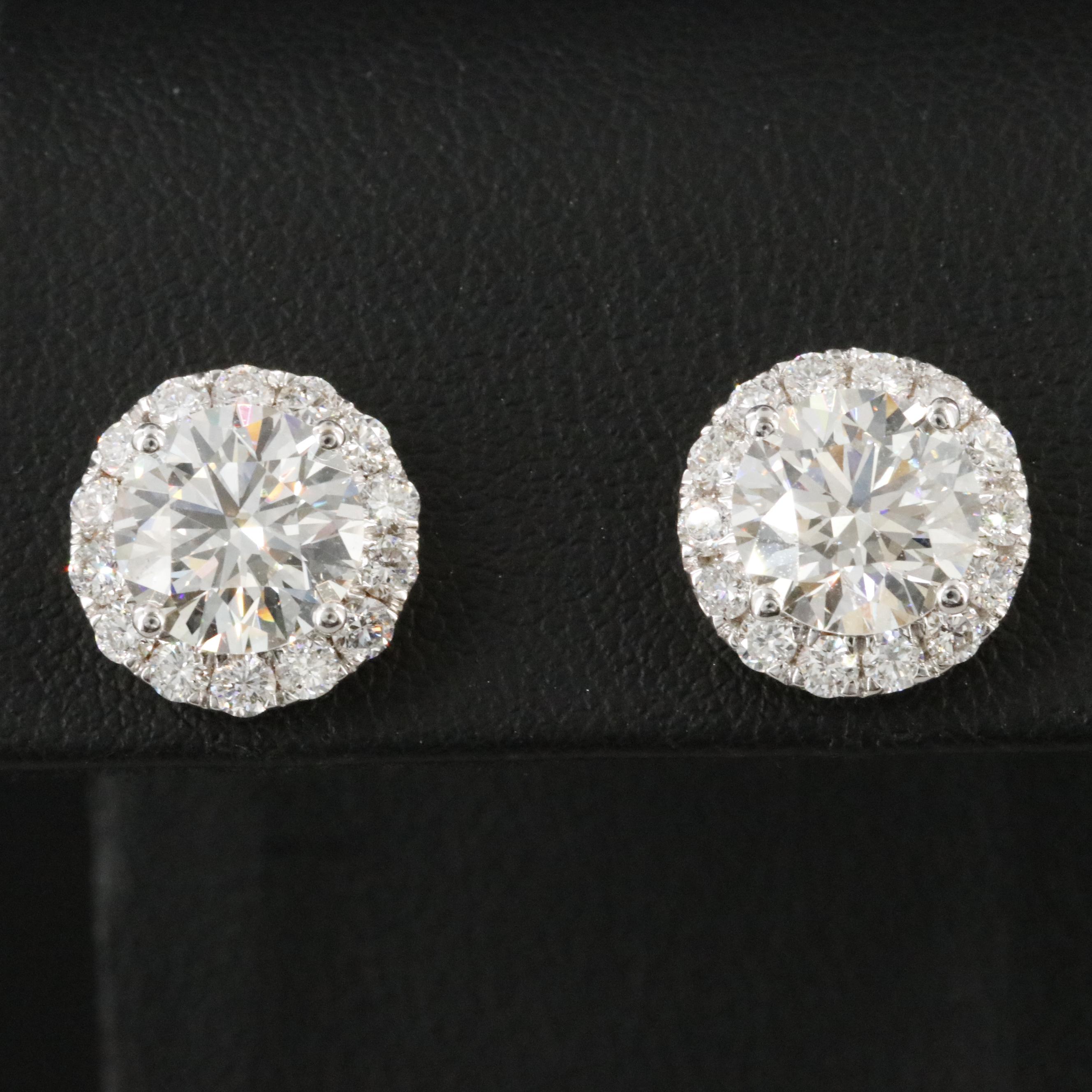 14K 5.02 CTW Lightbox Lab Grown Diamond Earrings
