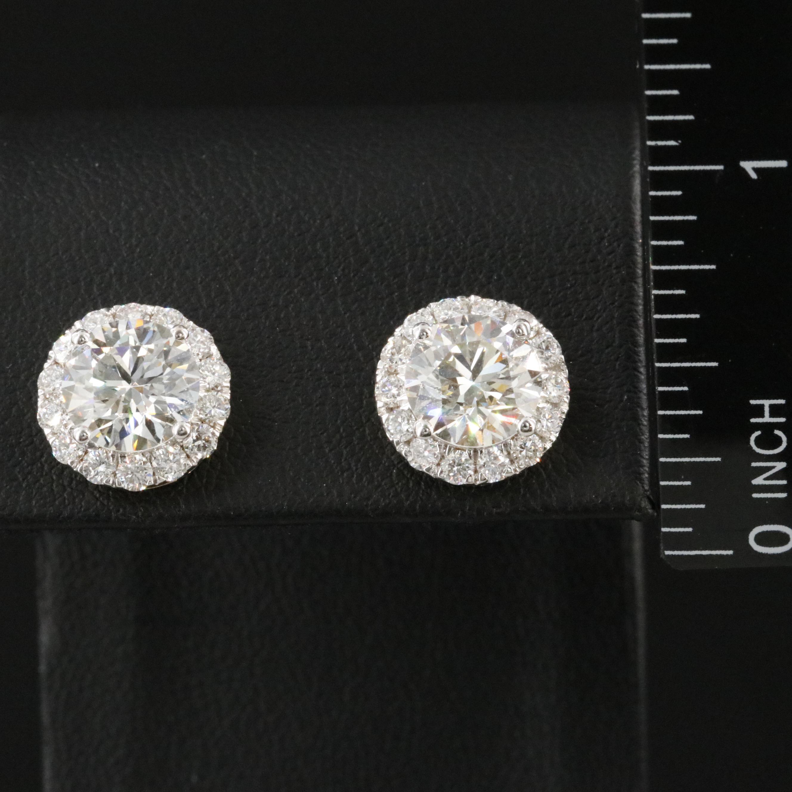 14K 5.02 CTW Lightbox Lab Grown Diamond Earrings
