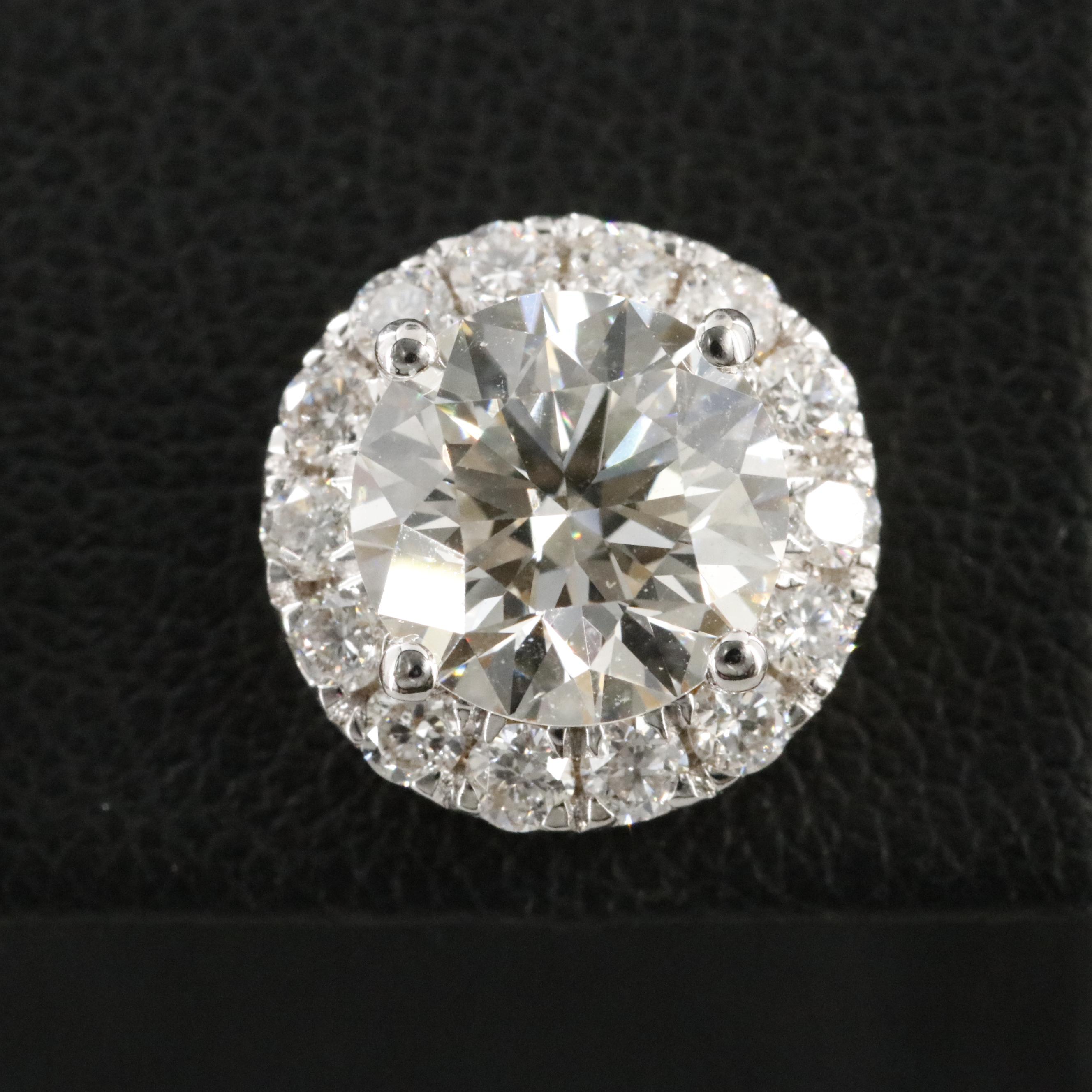 14K 5.02 CTW Lightbox Lab Grown Diamond Earrings