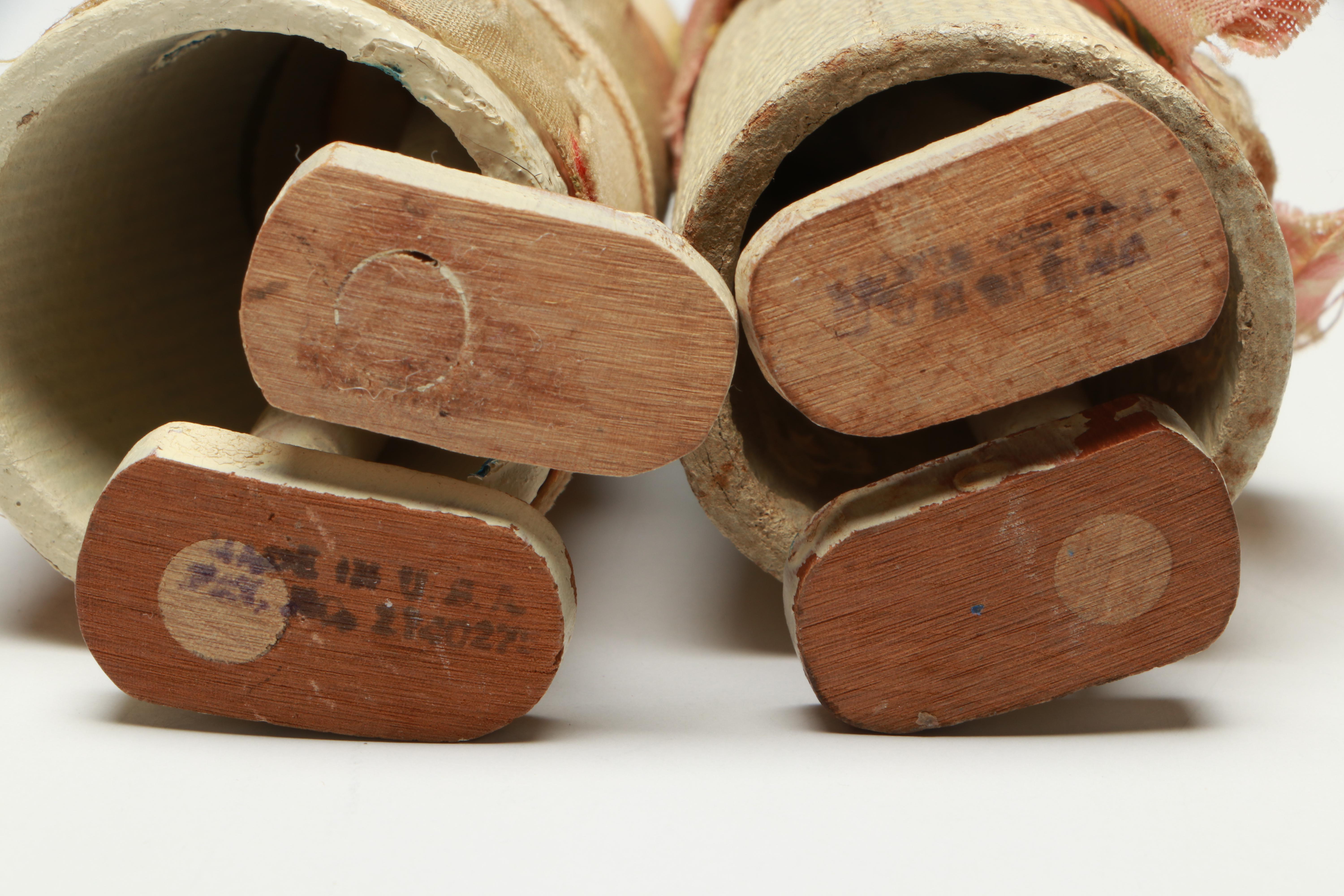 Easter Bunny Wind-Up Toy with Candy Containers and More, Mid-20th Century