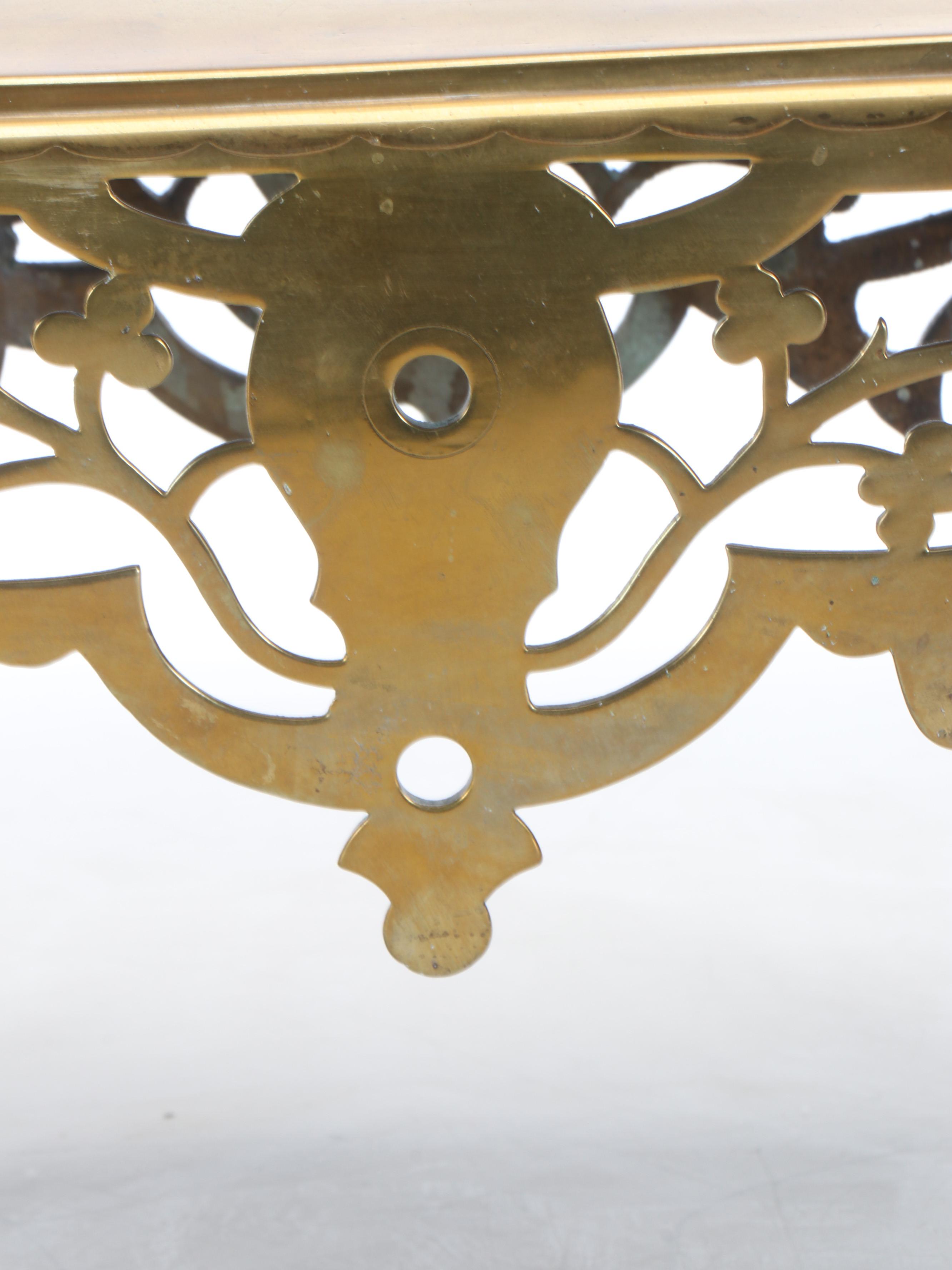 Georgian Style Brass Footman Trivet