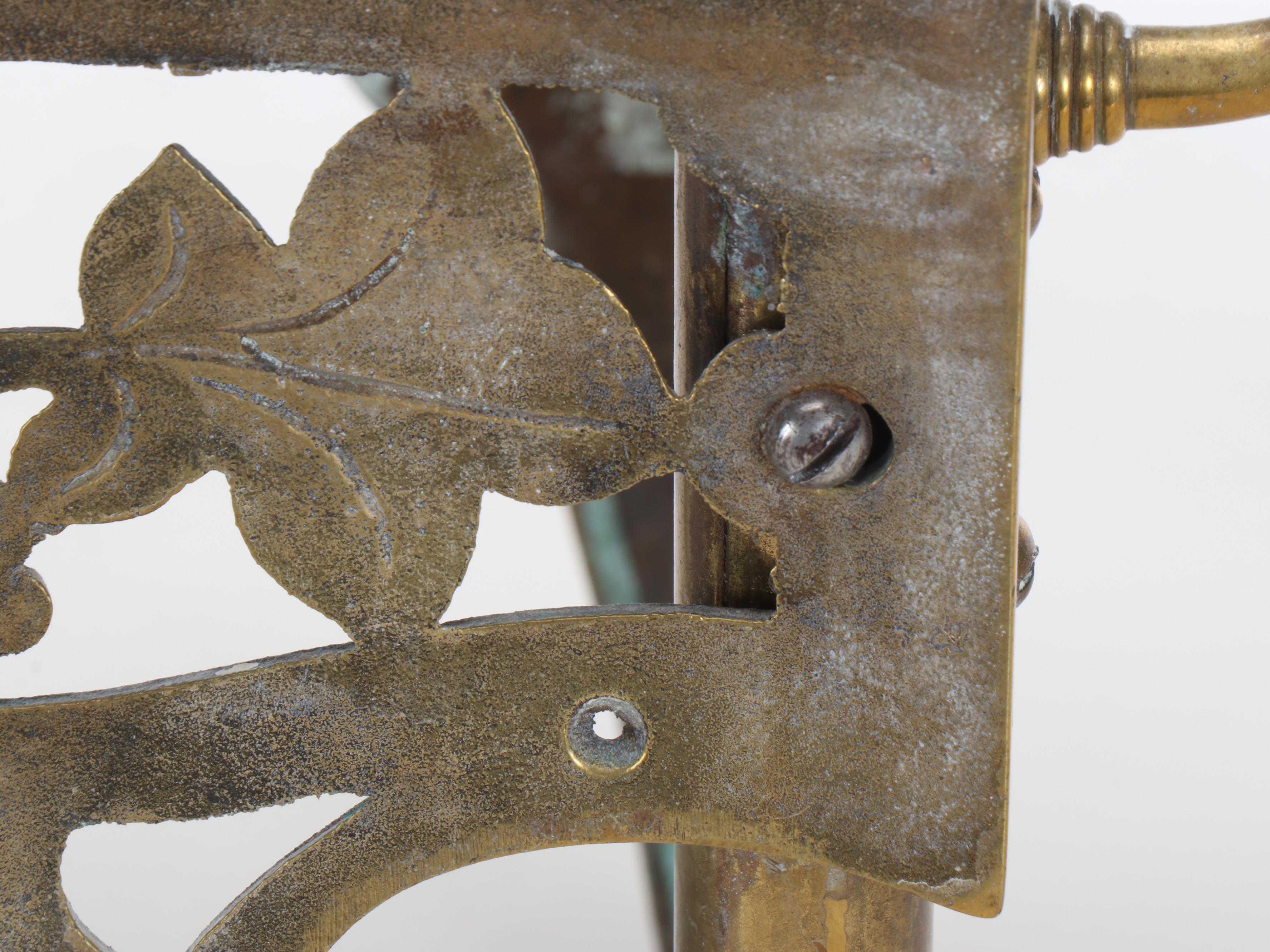 Georgian Style Brass Footman Trivet