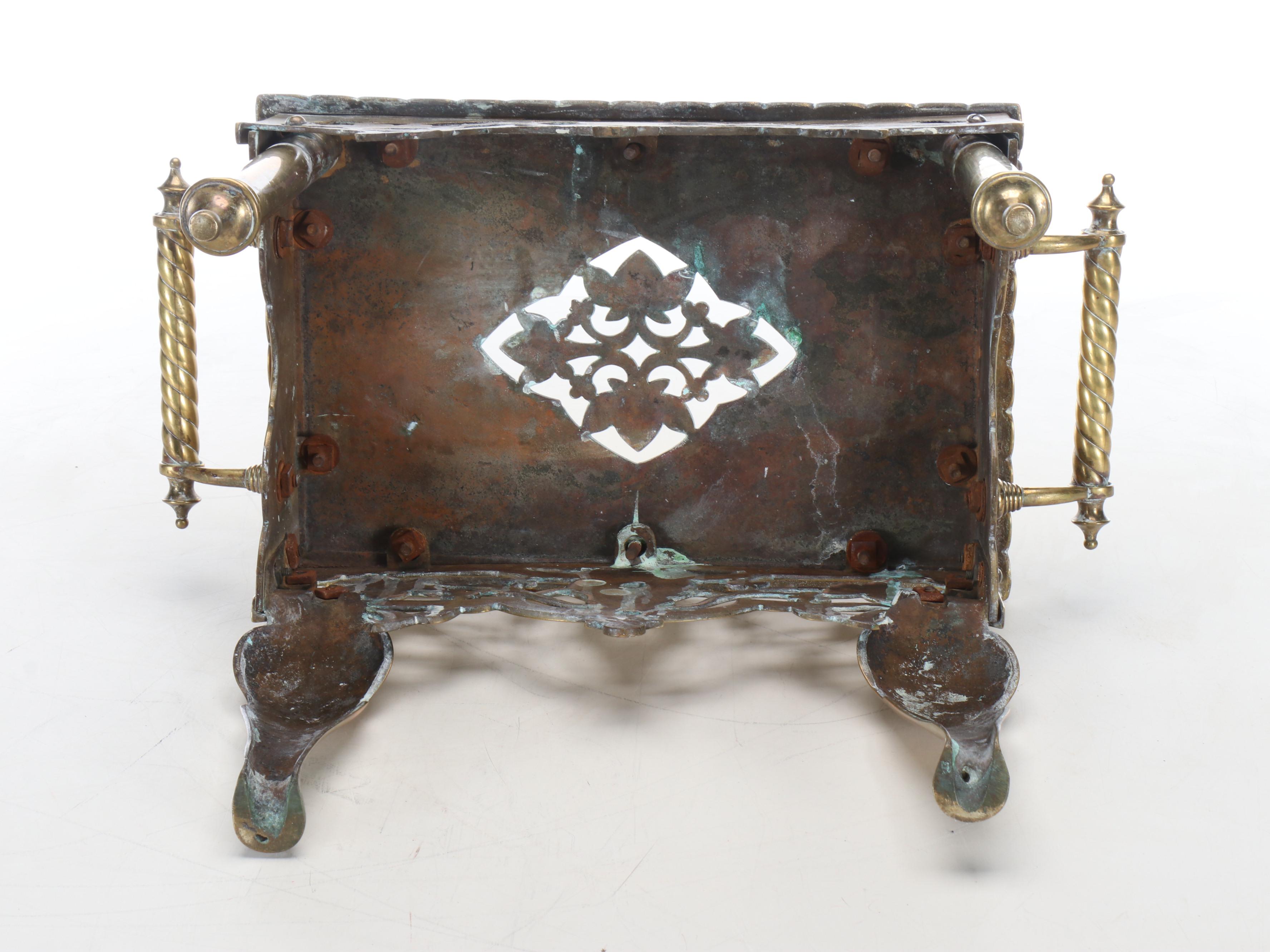 Georgian Style Brass Footman Trivet