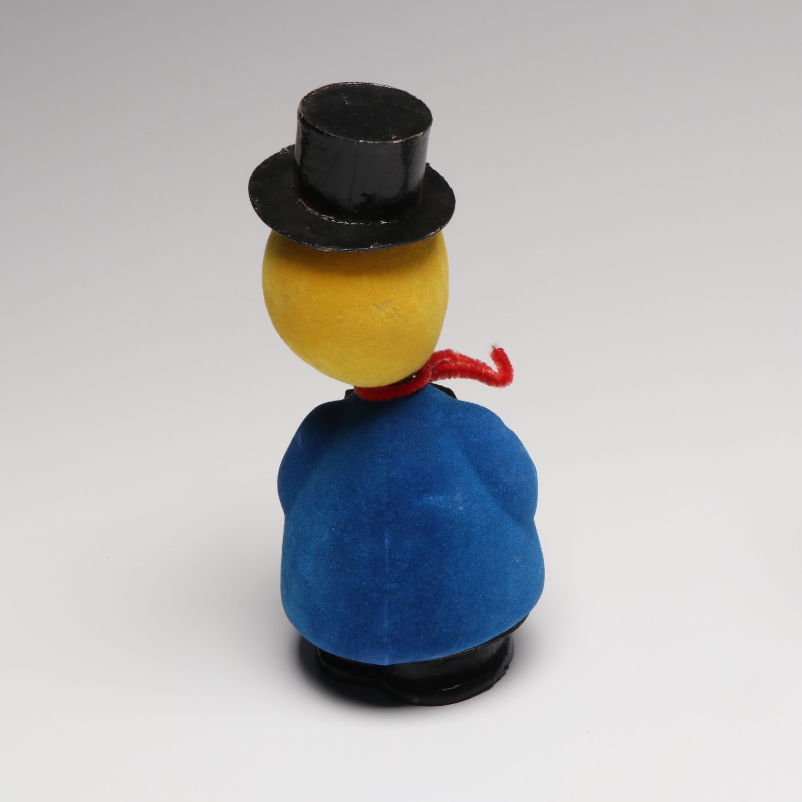 German Flocked Papier-Mâché Candy Containers