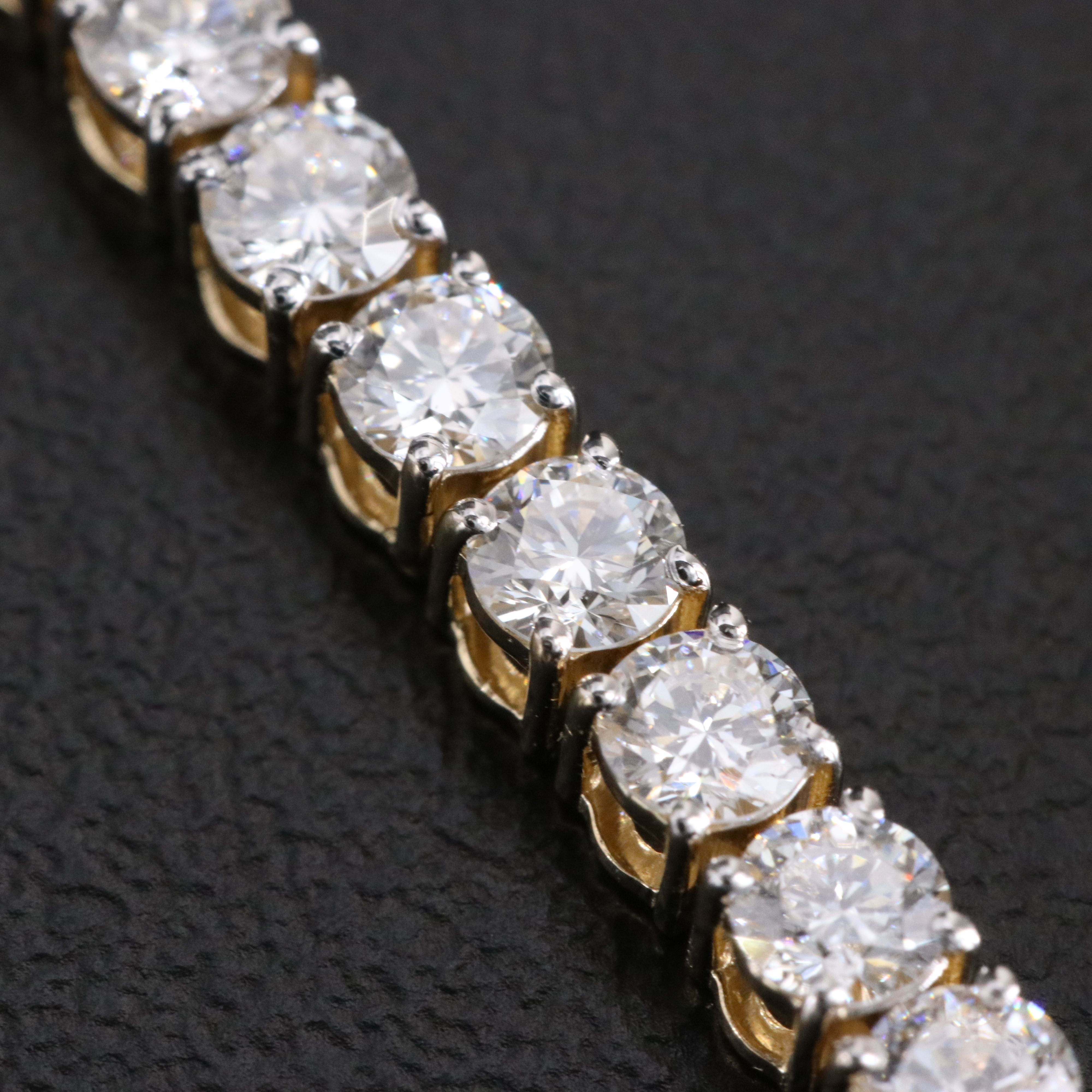 14K 5.26 CTW Lab Grown Diamond Line Bracelet