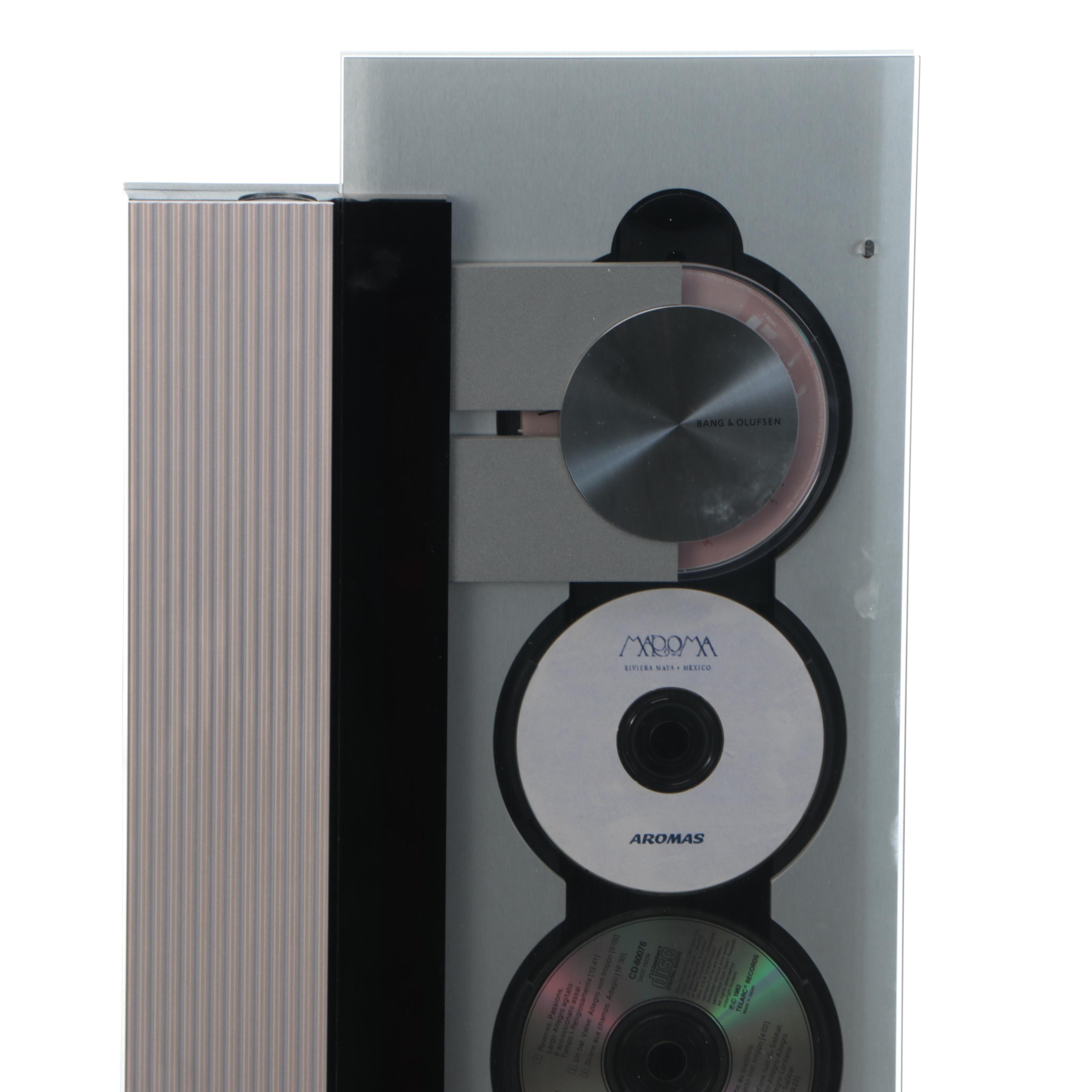 Bang & Olufsen CD Tower Audio Player with Floor Speakers and Sonos Connect