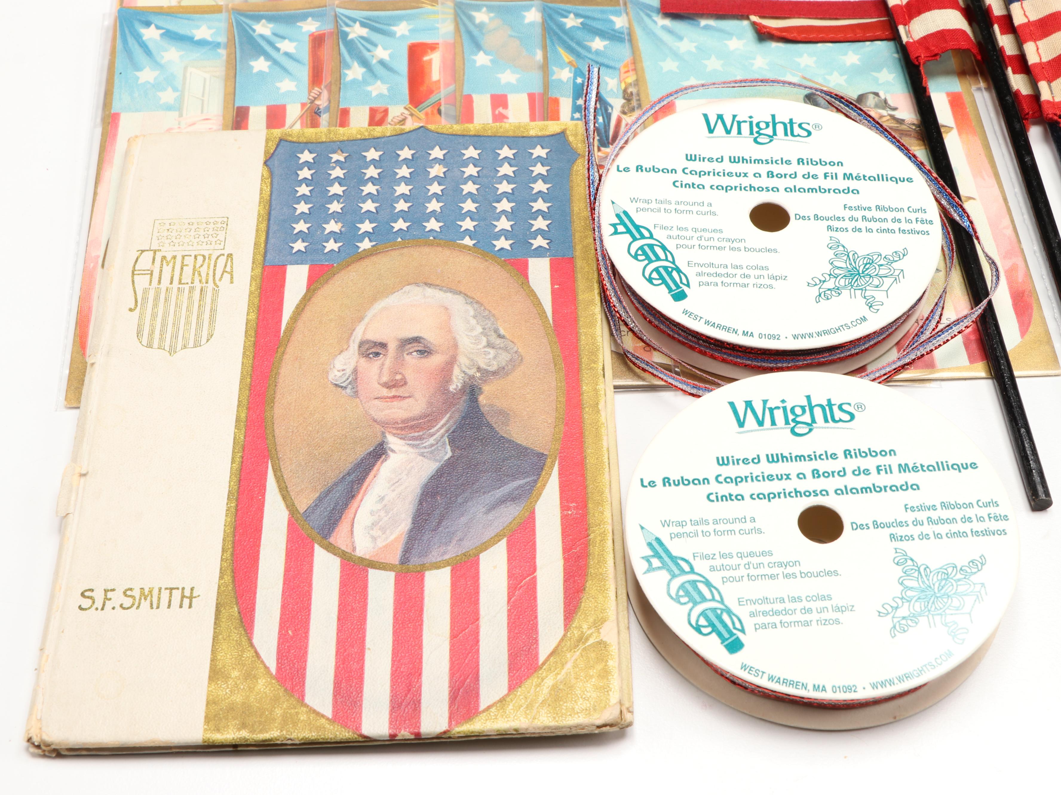 "Uncle Sam's Story World" with Other Fourth of July Décor