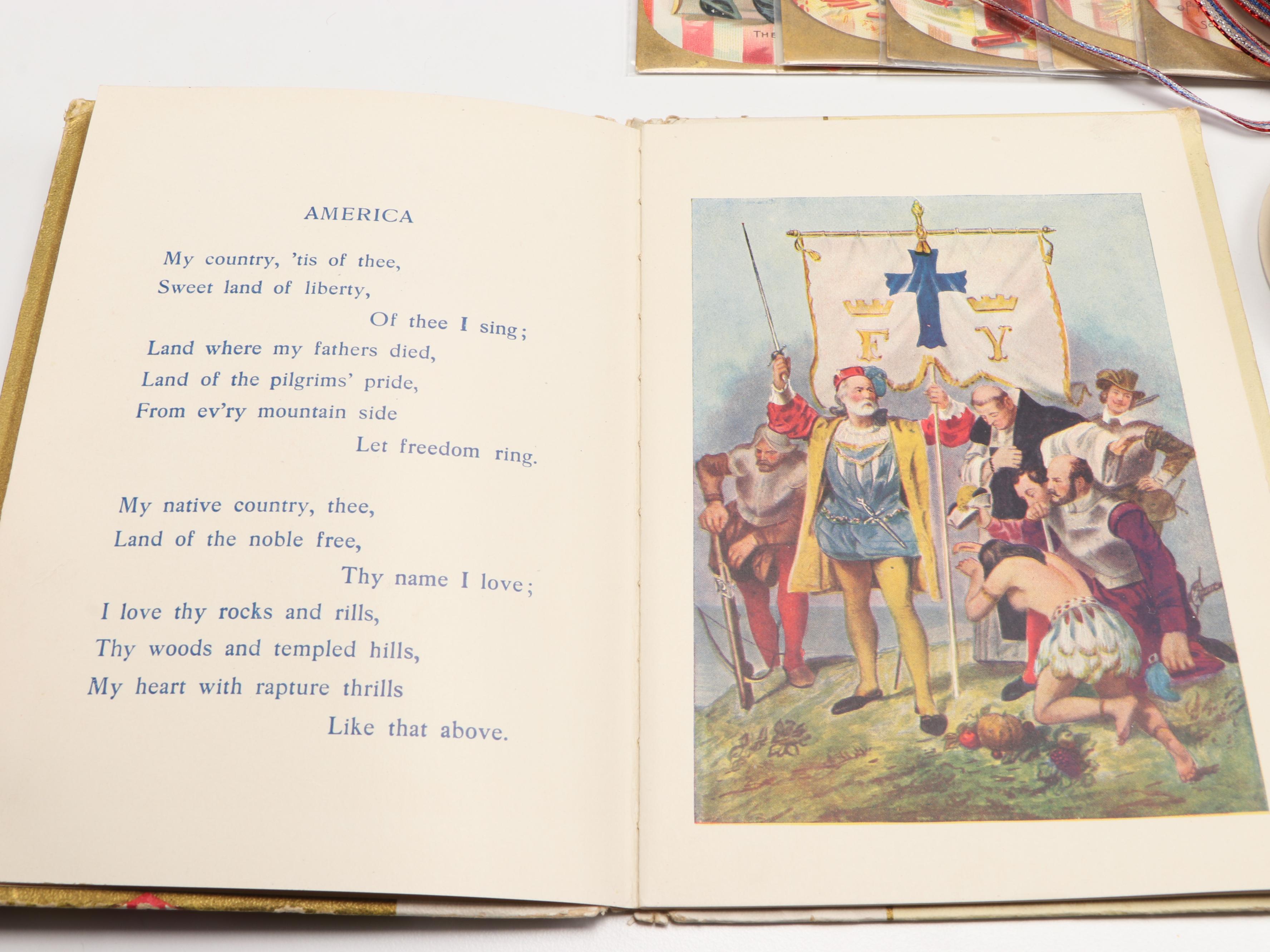 "Uncle Sam's Story World" with Other Fourth of July Décor