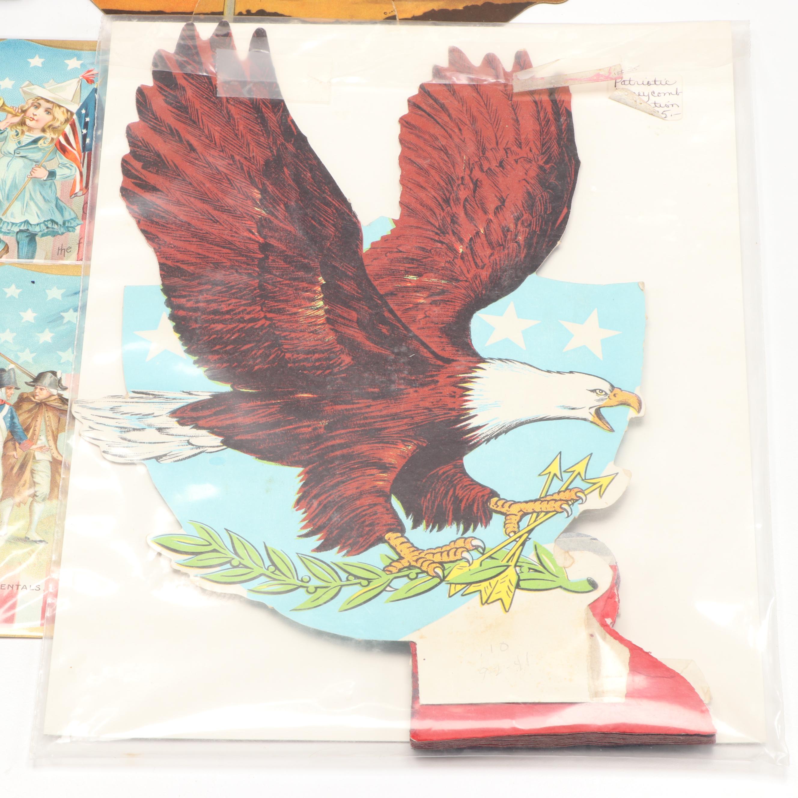 "Uncle Sam's Story World" with Other Fourth of July Décor