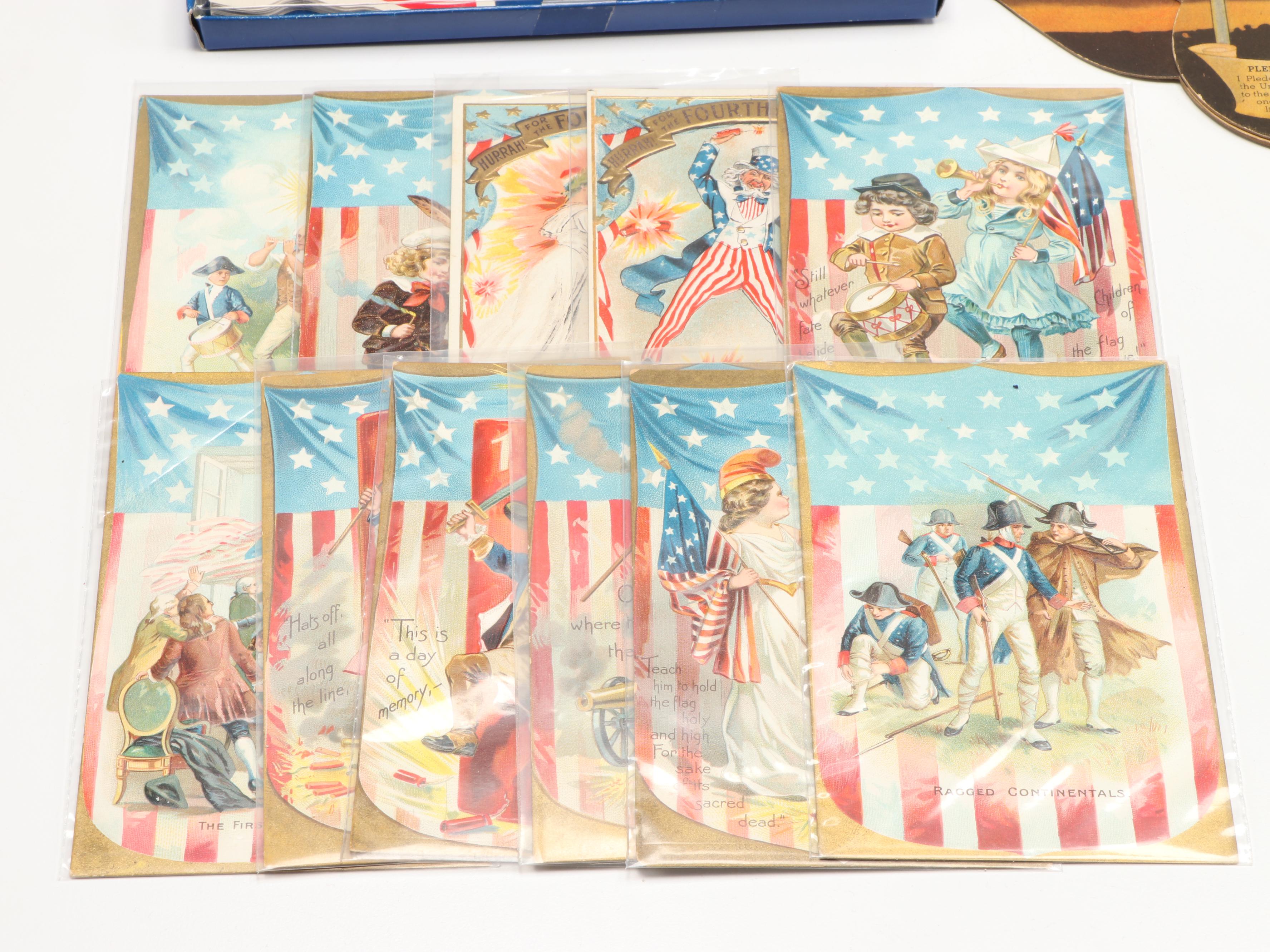 "Uncle Sam's Story World" with Other Fourth of July Décor