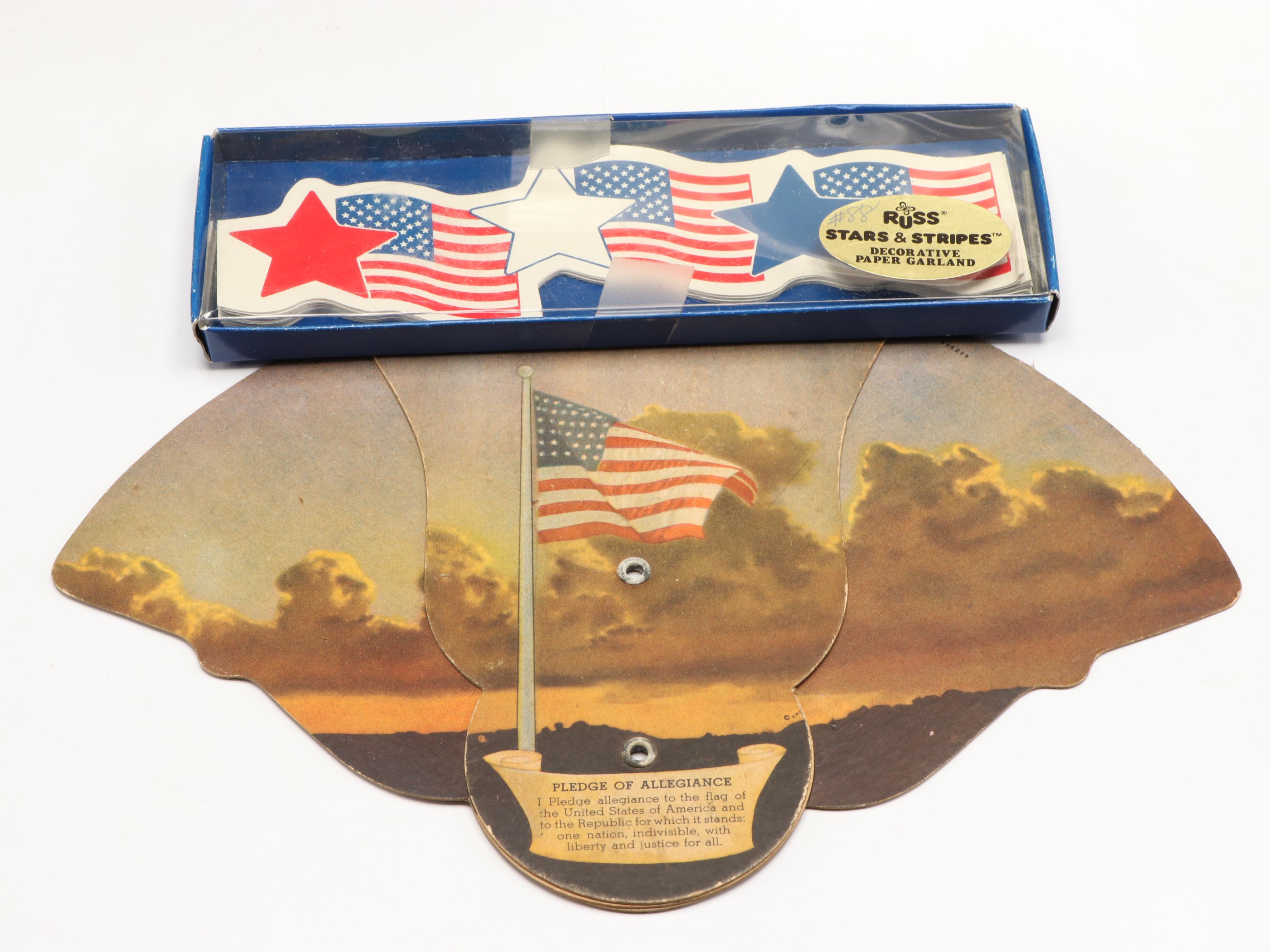 "Uncle Sam's Story World" with Other Fourth of July Décor