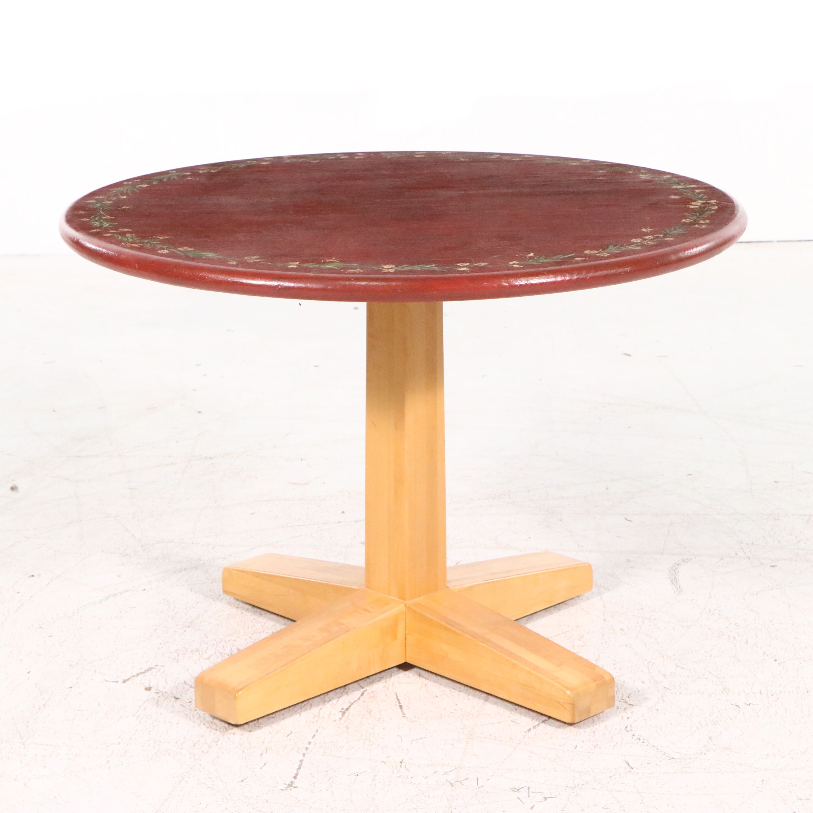 Five Piece Dining Set with John Boos & Company Windsor Style Chairs