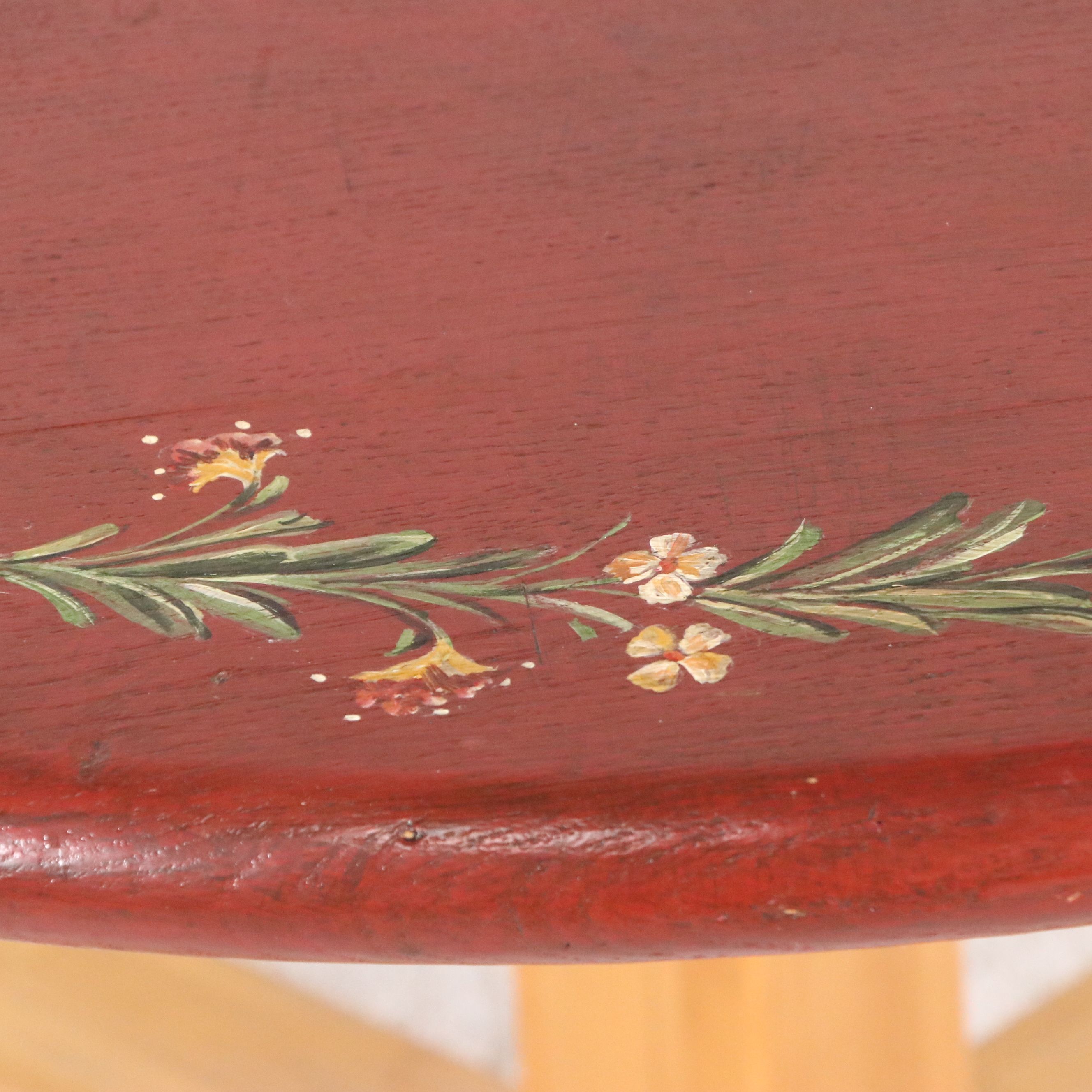 Five Piece Dining Set with John Boos & Company Windsor Style Chairs