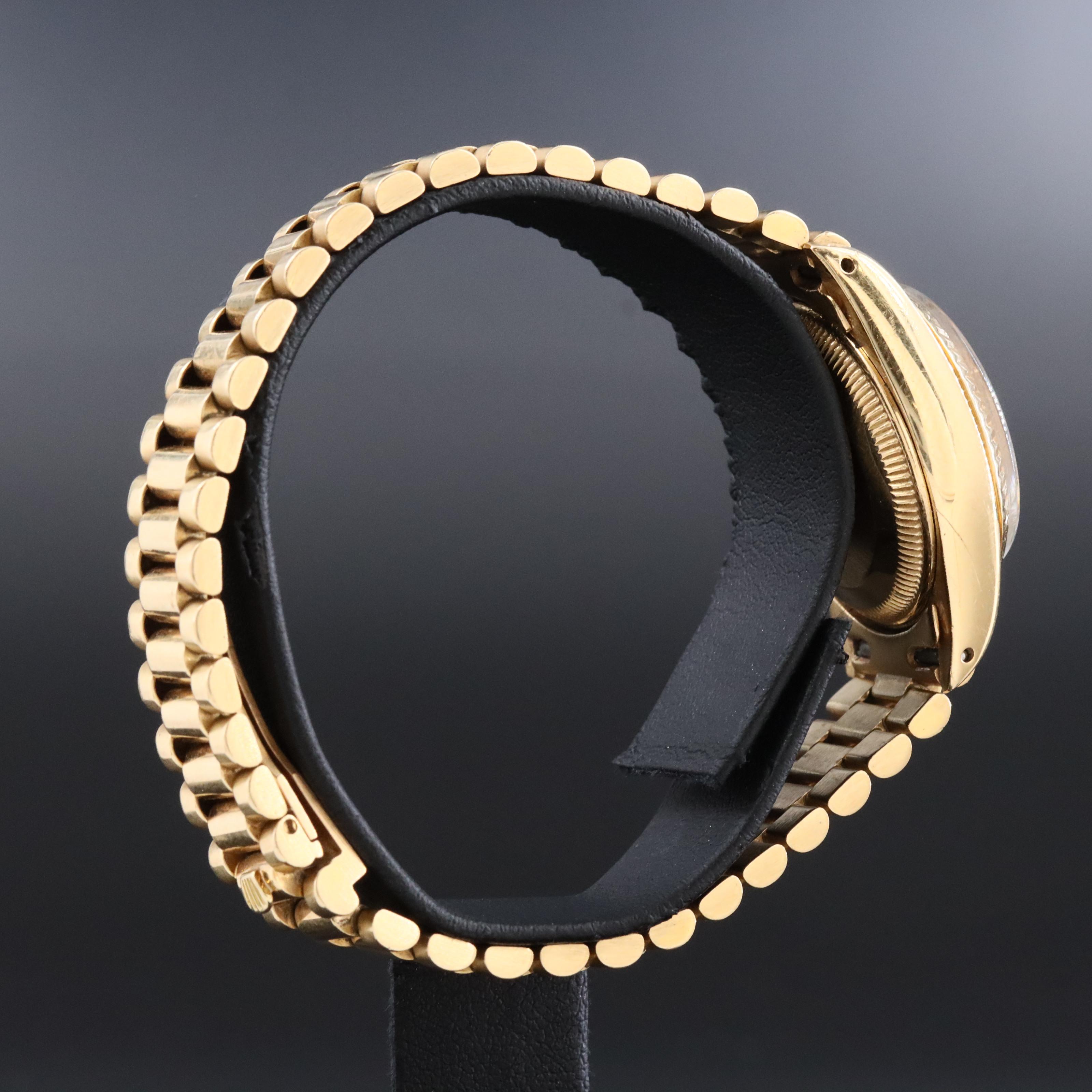 18K Rolex Datejust 6917 Vintage Watch c.1981