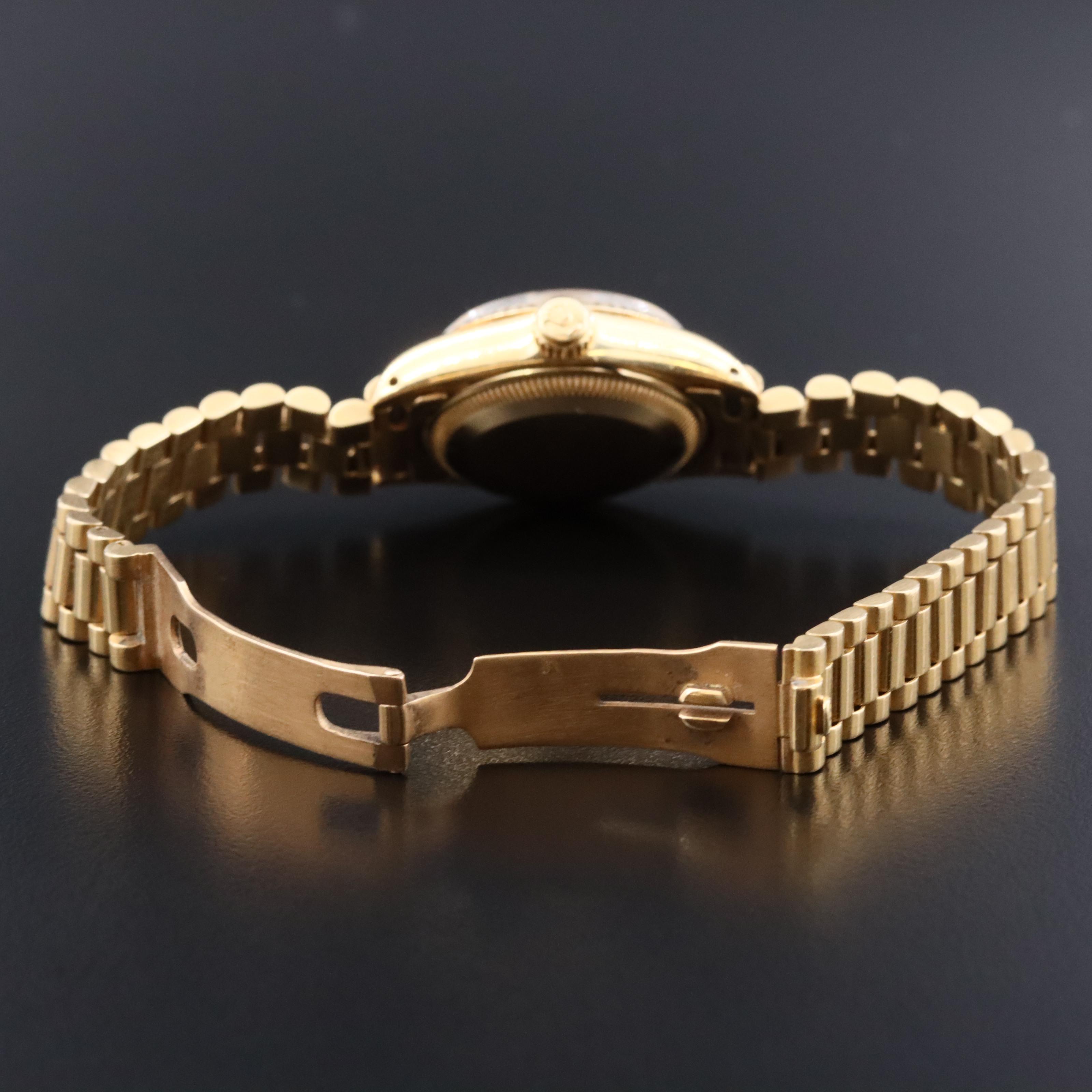 18K Rolex Datejust 6917 Vintage Watch c.1981