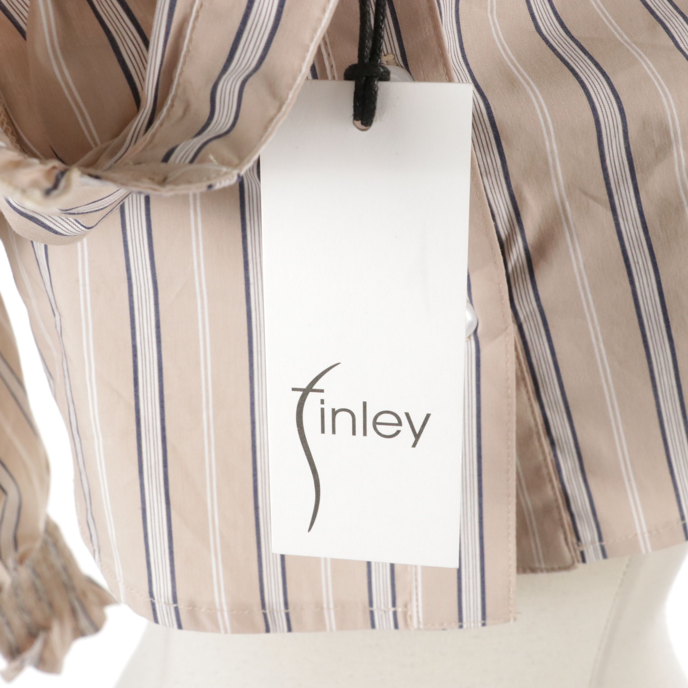 Finley Printed Long Sleeve and Button-Down Blouses, With Tags
