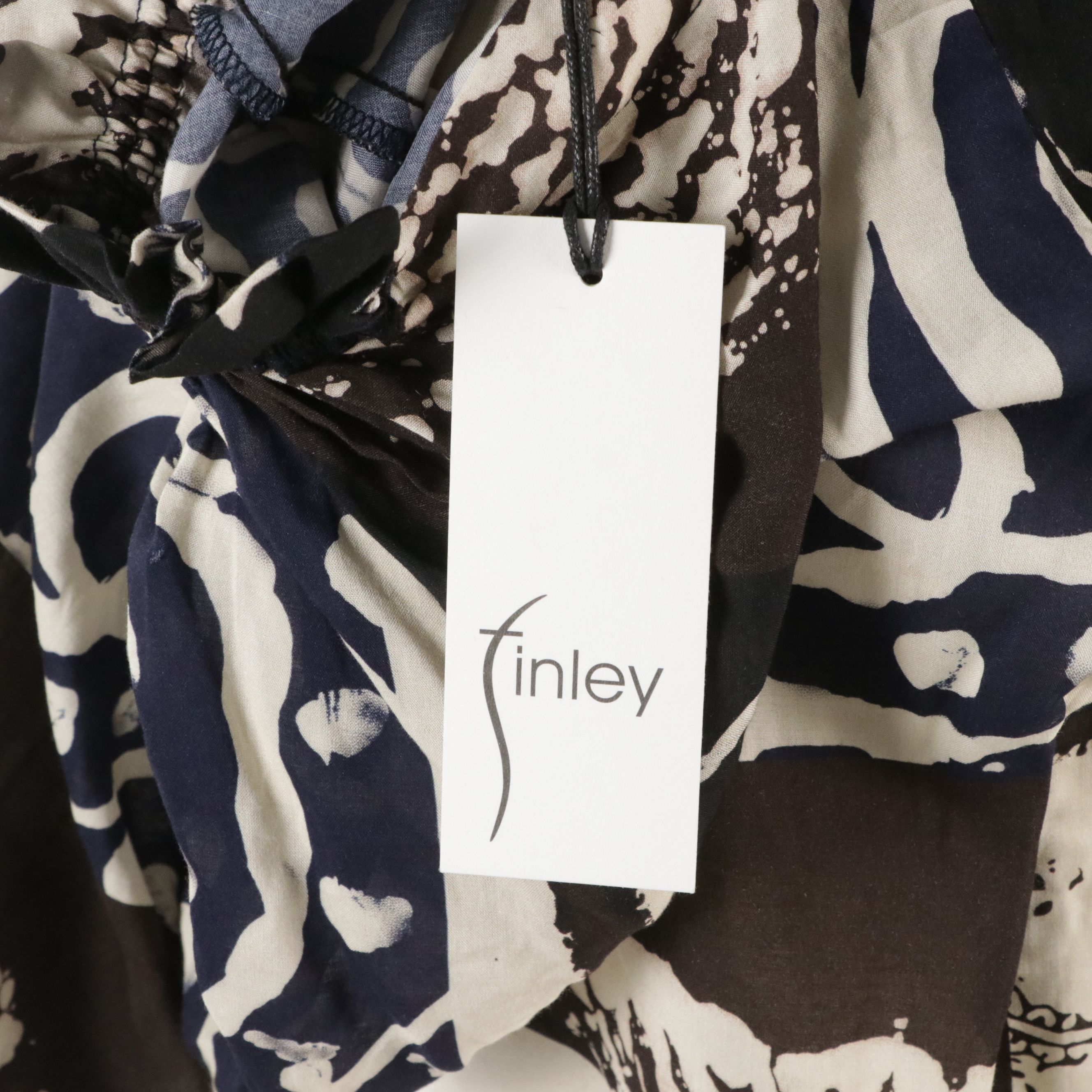 Finley Printed Long Sleeve and Button-Down Blouses, With Tags