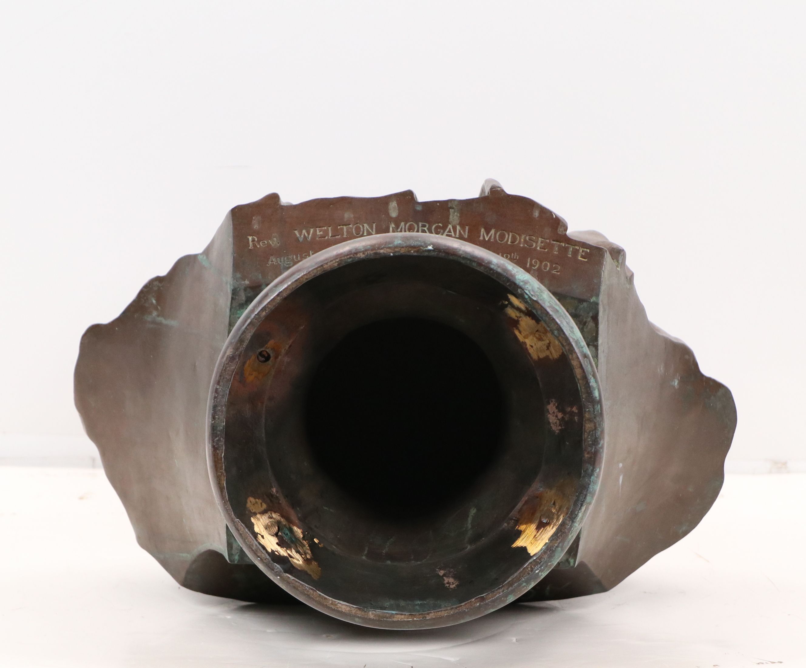 Charles A. Grafley, Bronze Bust of Rev. Welton Morgan Modisette, 19th C.