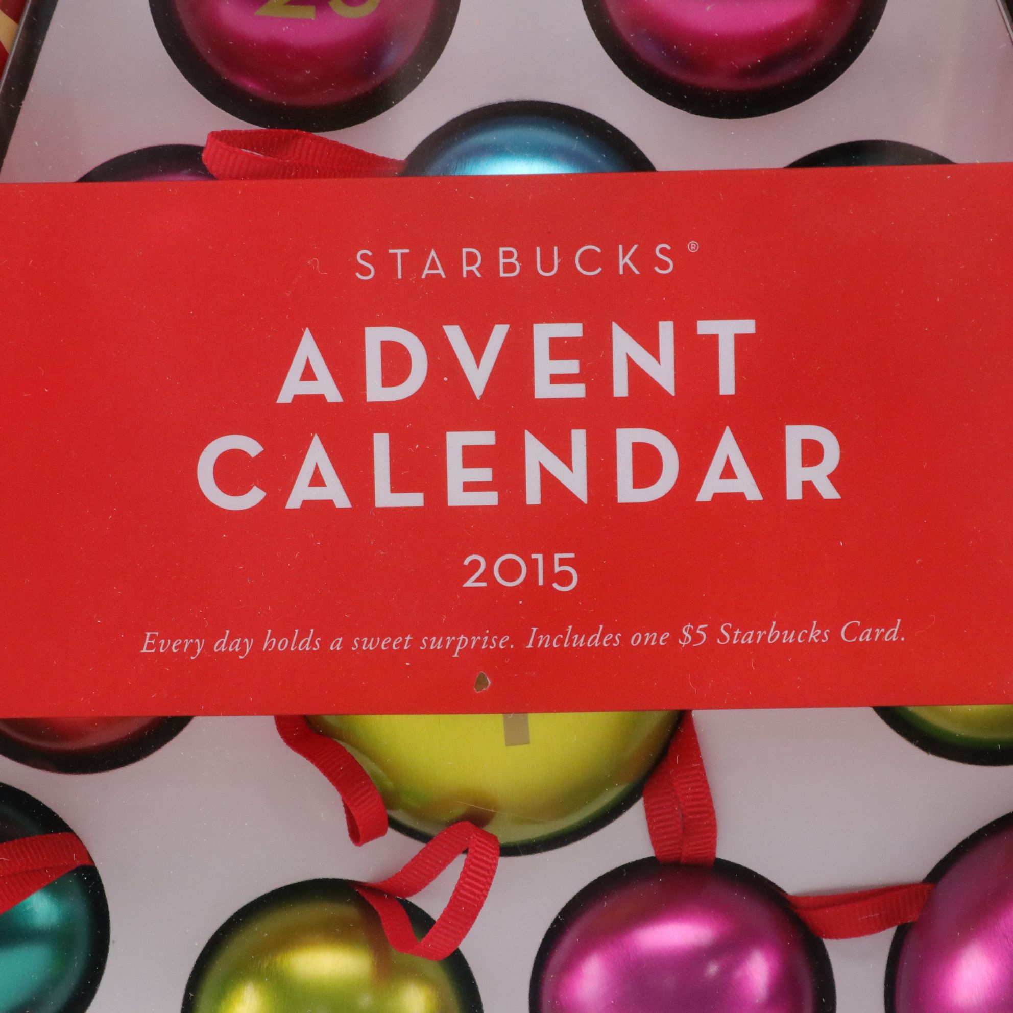 Starbucks Ornament & Mini Cabinet Christmas Advent Calendars