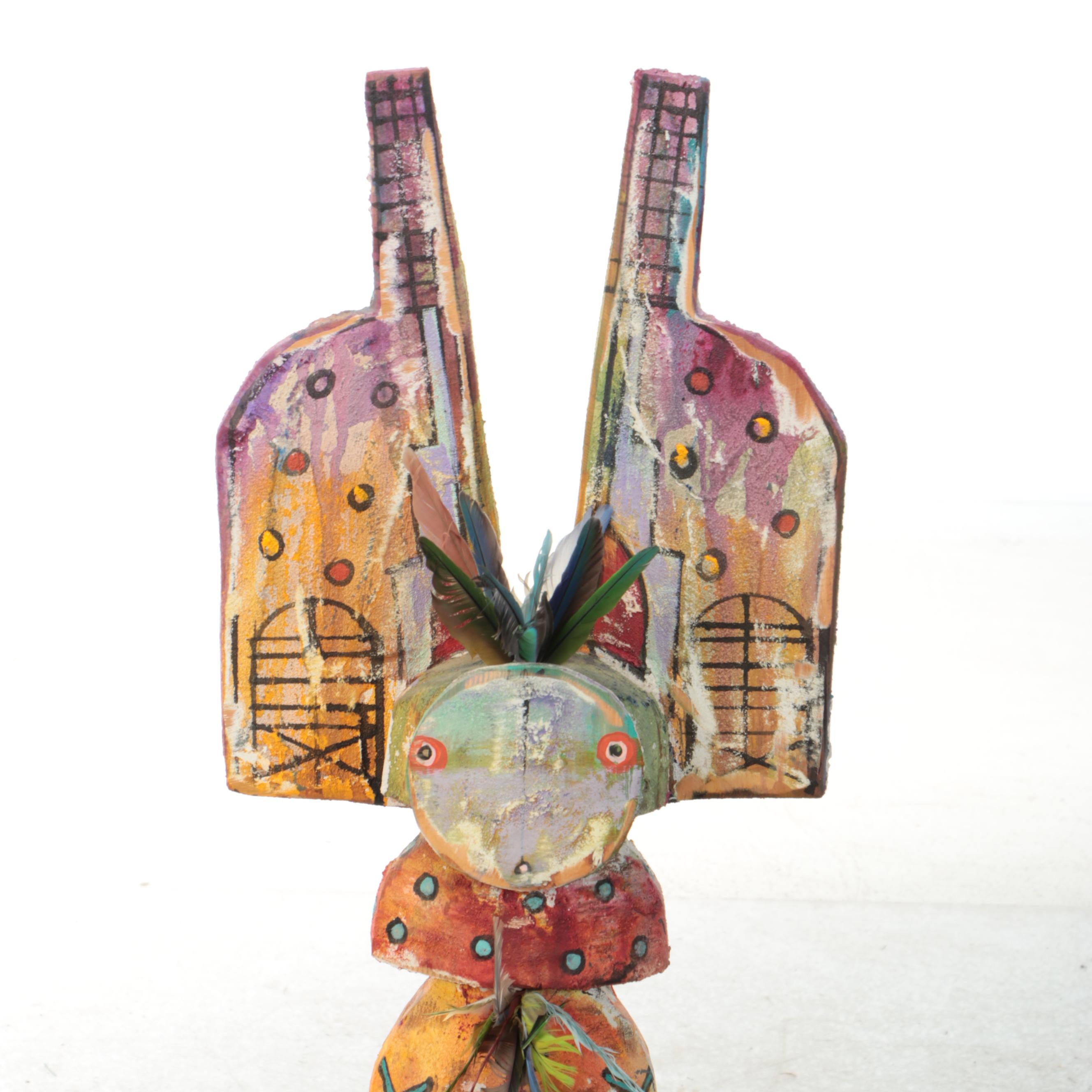 Polychrome Wooden Sculpture