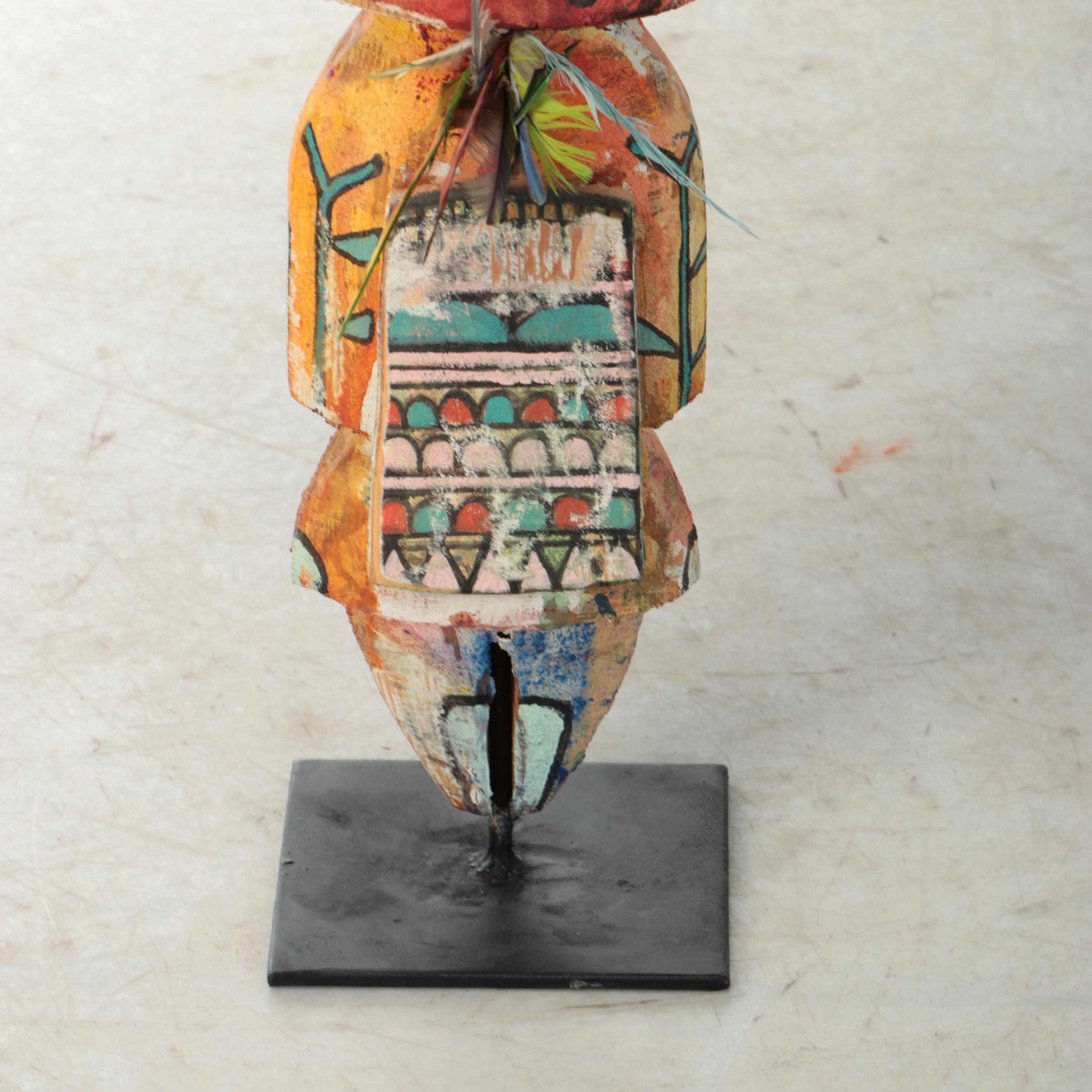 Polychrome Wooden Sculpture