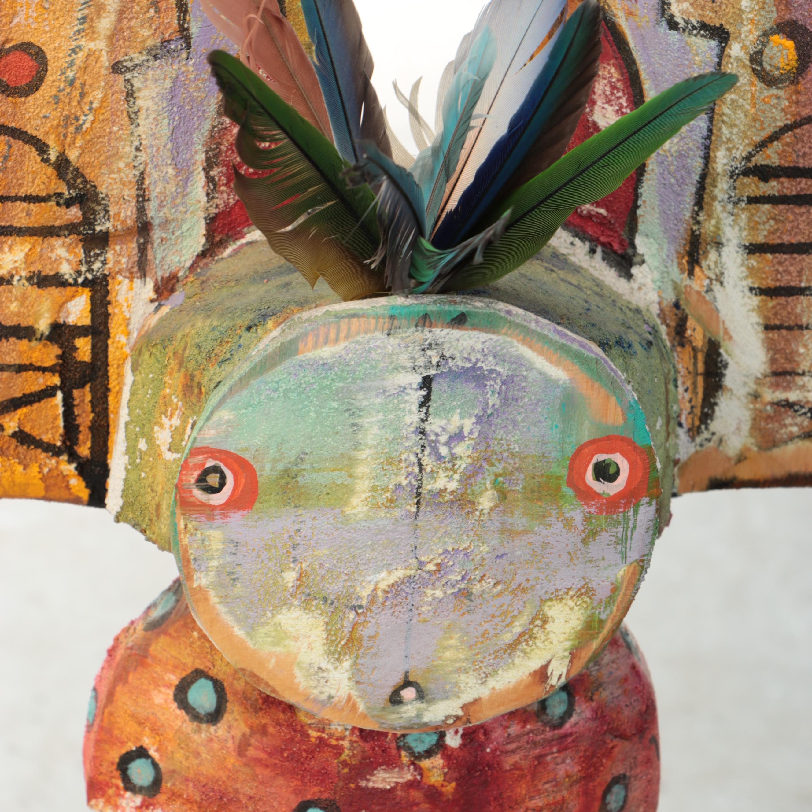 Polychrome Wooden Sculpture