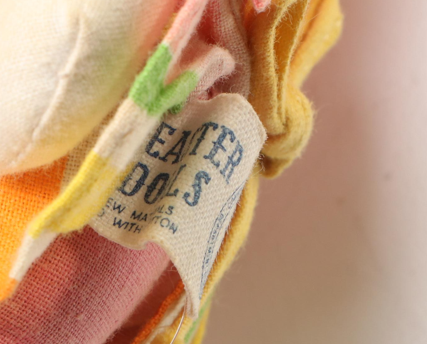 Vintage Stuffed Toy Bunnies and Lambs