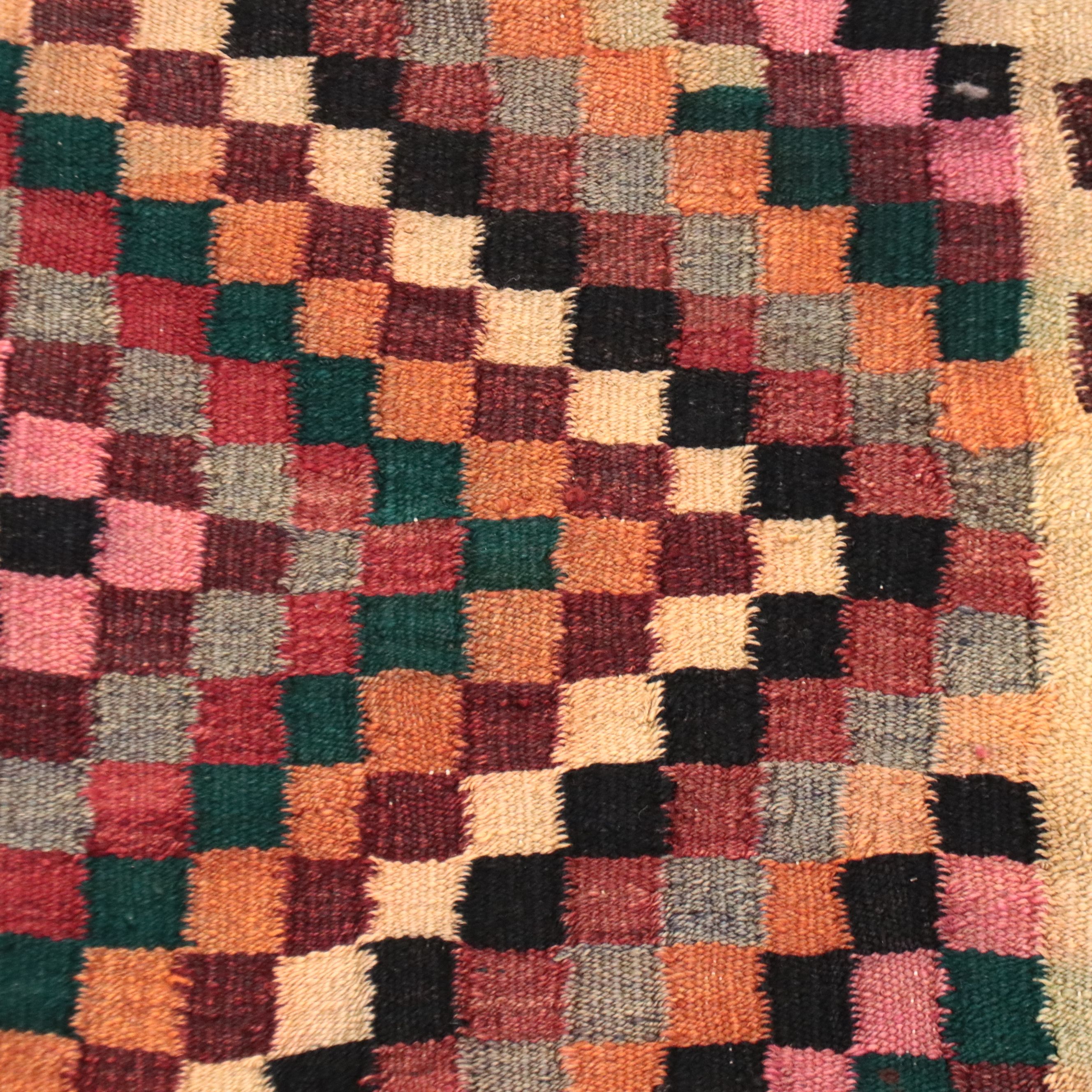 5'4 x 10'5 Handwoven Turkish Kilim Area Rug