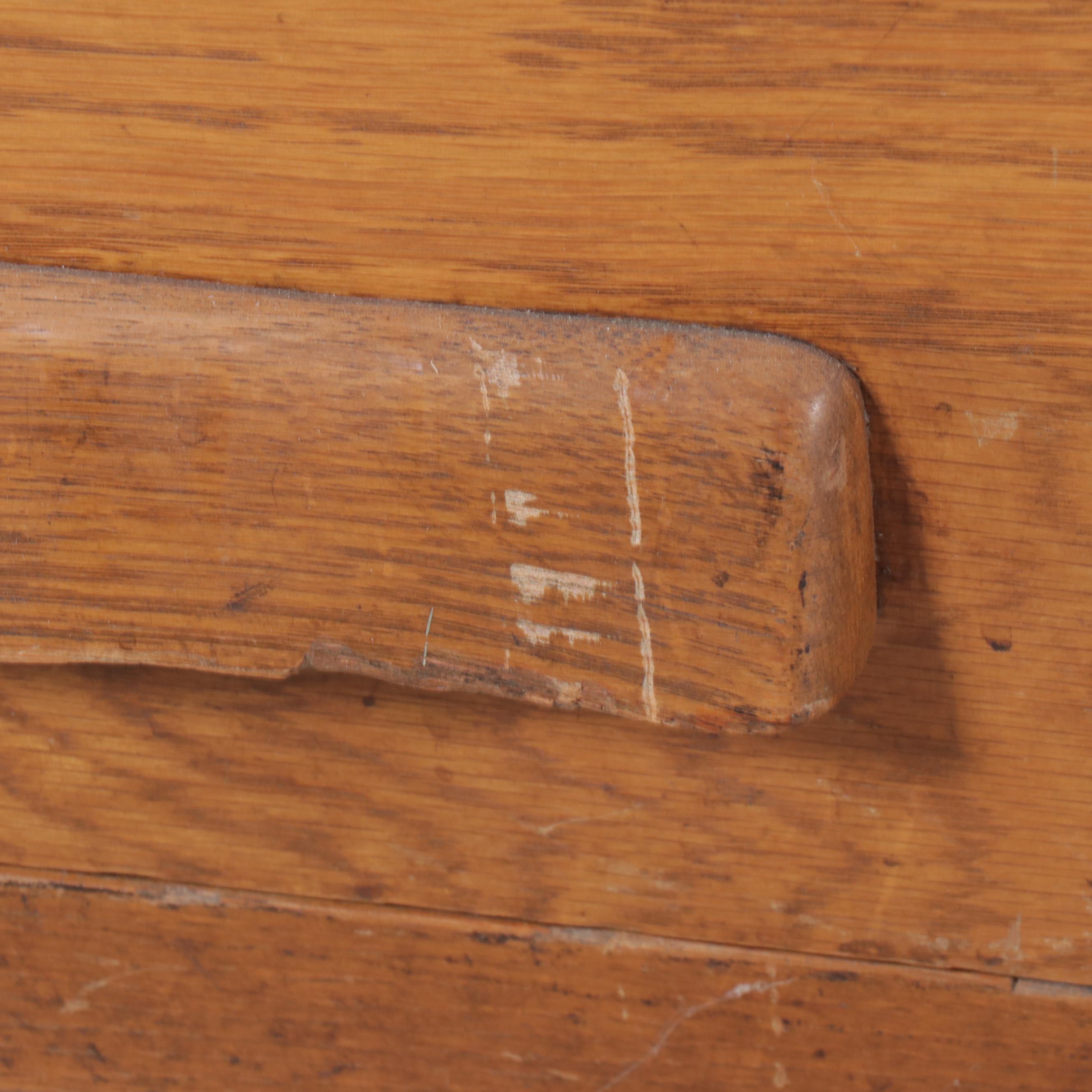 Oak Kneehole Desk, Early 20th Century
