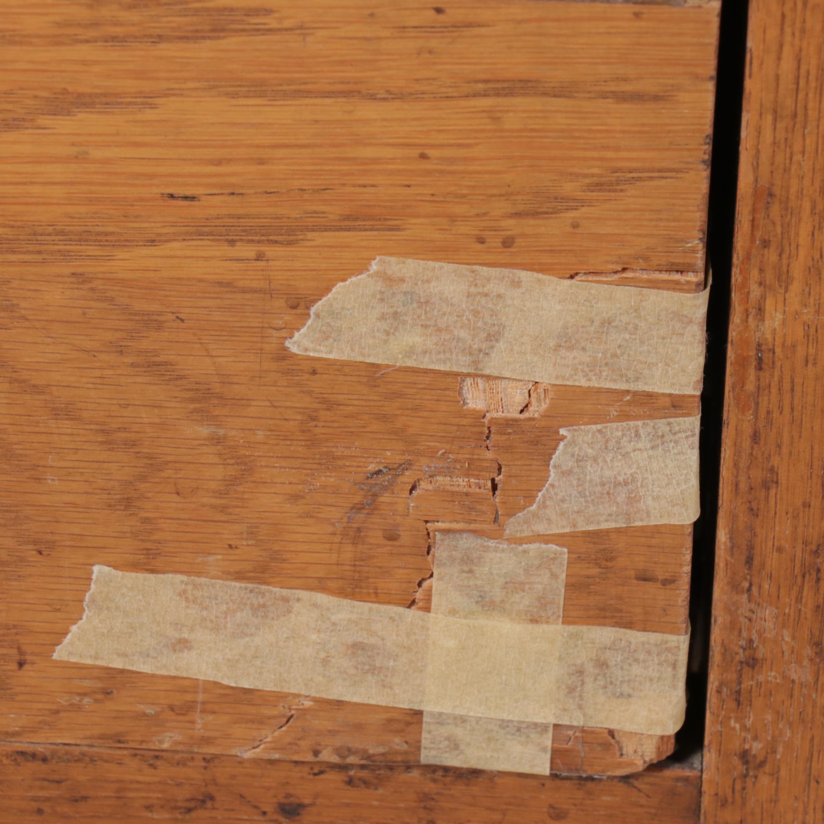 Oak Kneehole Desk, Early 20th Century