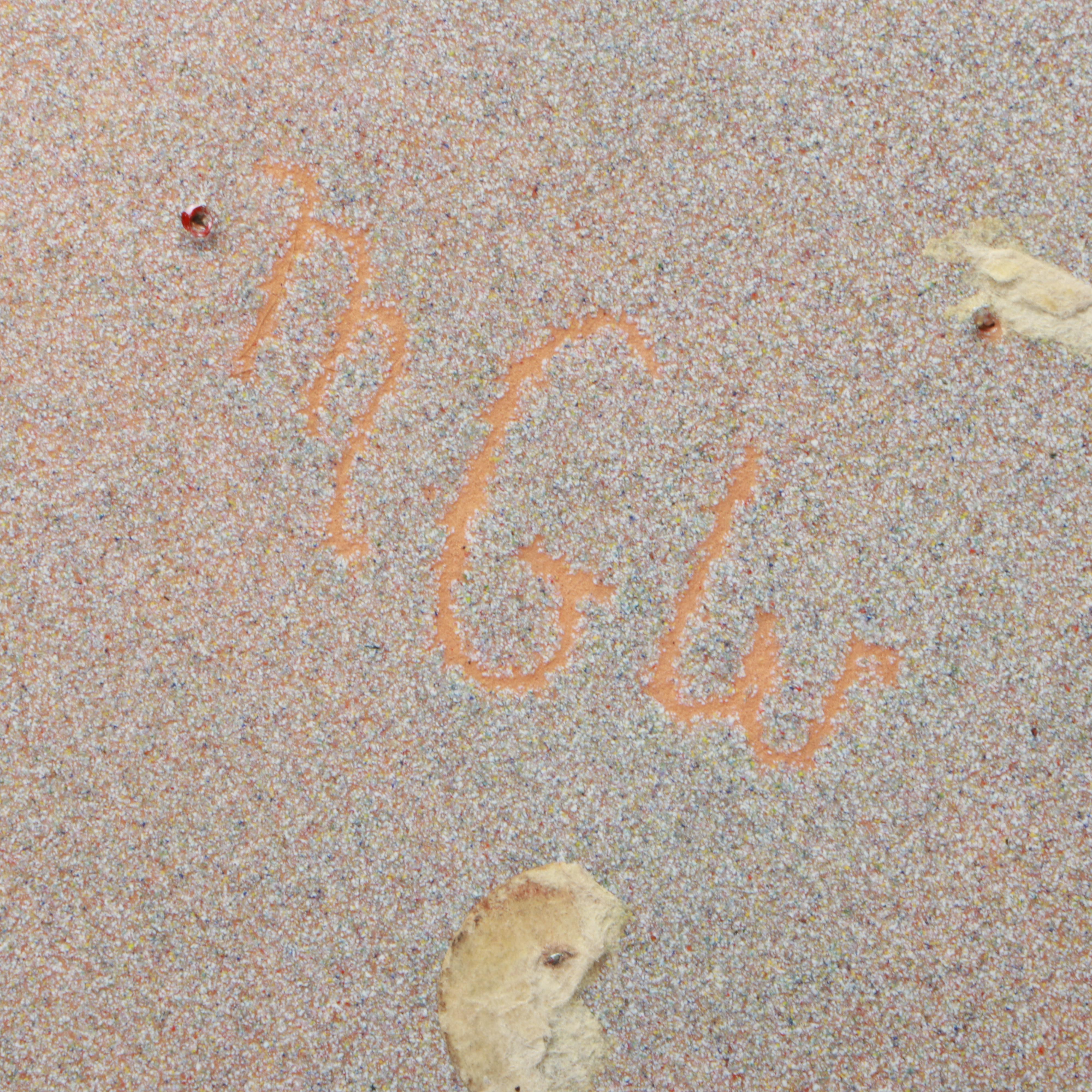 Artist Signed Enamel on Copper Plates with Other Enamel on Metal Bowl